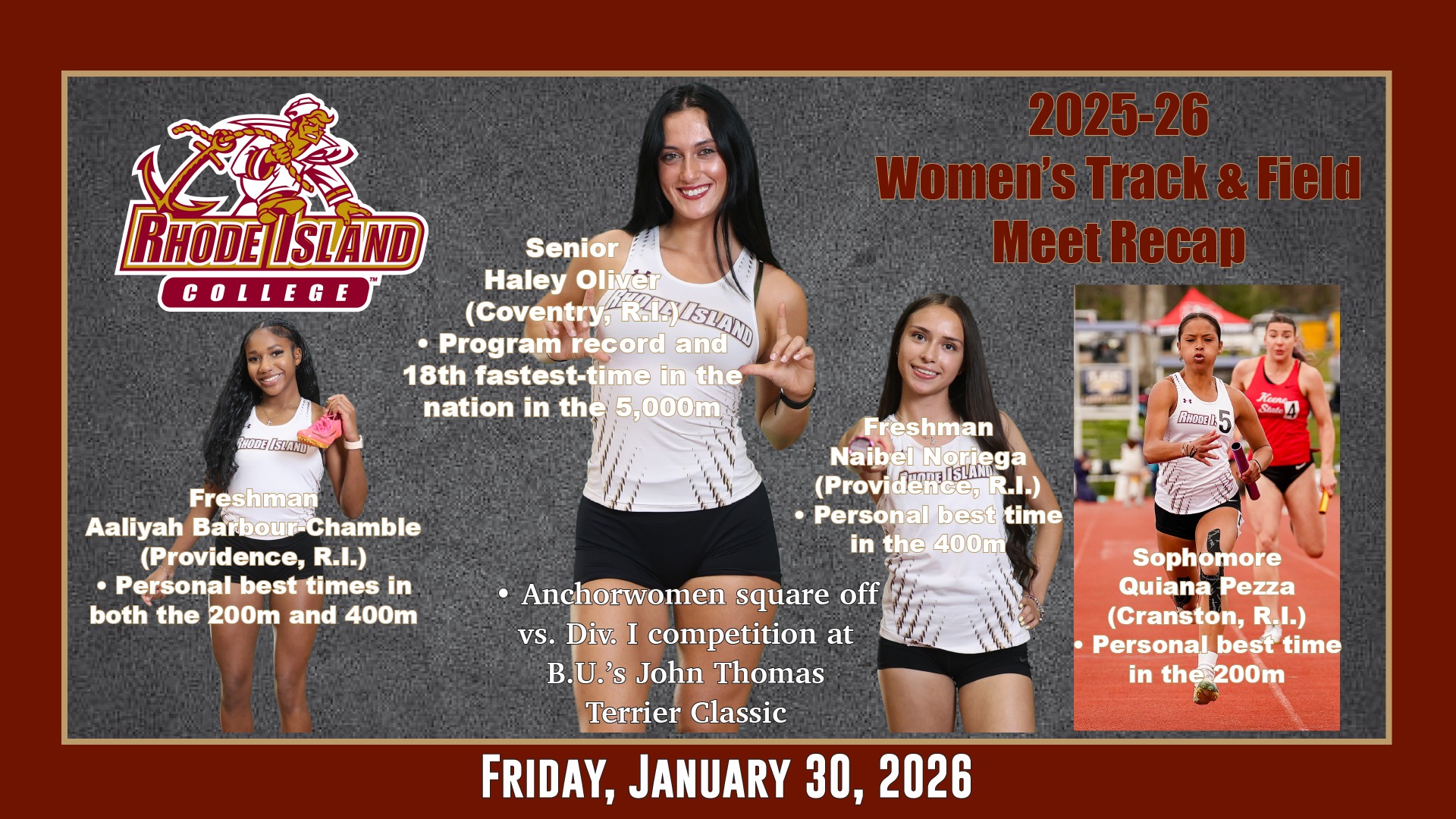 Women's Track and Field Recap