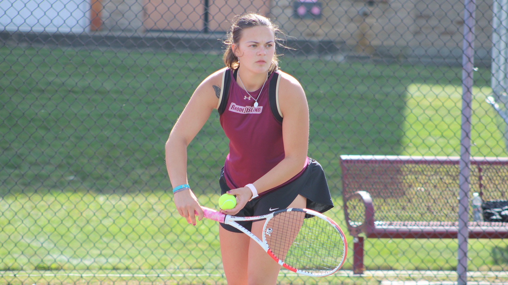 Emilia Houwers in action during the 2026 season