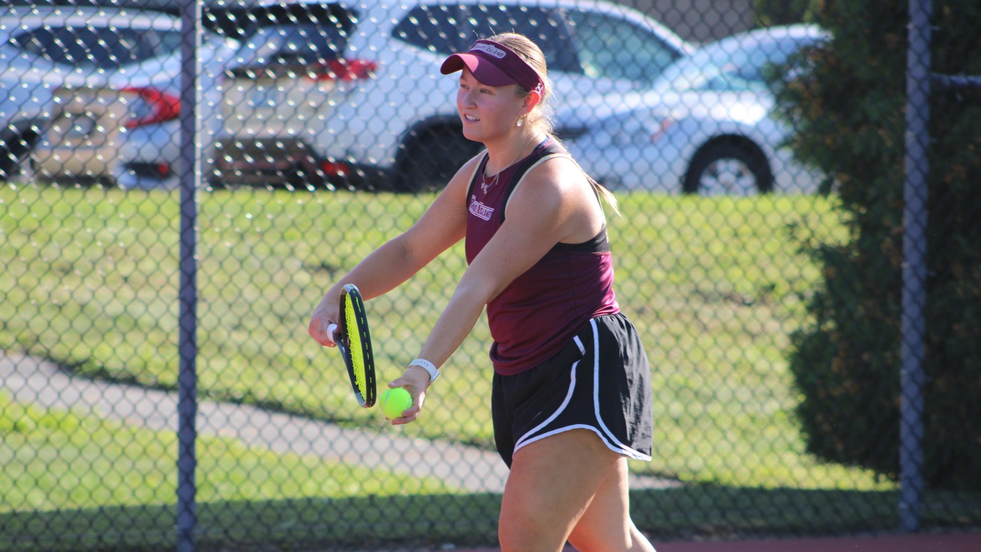 Haylie Peacock in action during the 2026-27 season