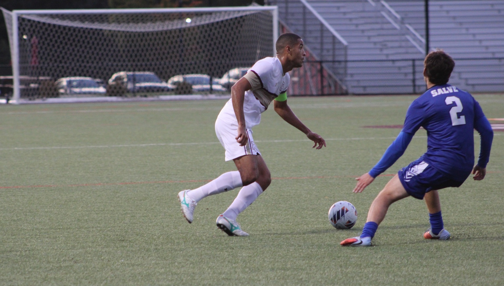 Alijah Nunes in action vs. Salve Regina during the 2026 season