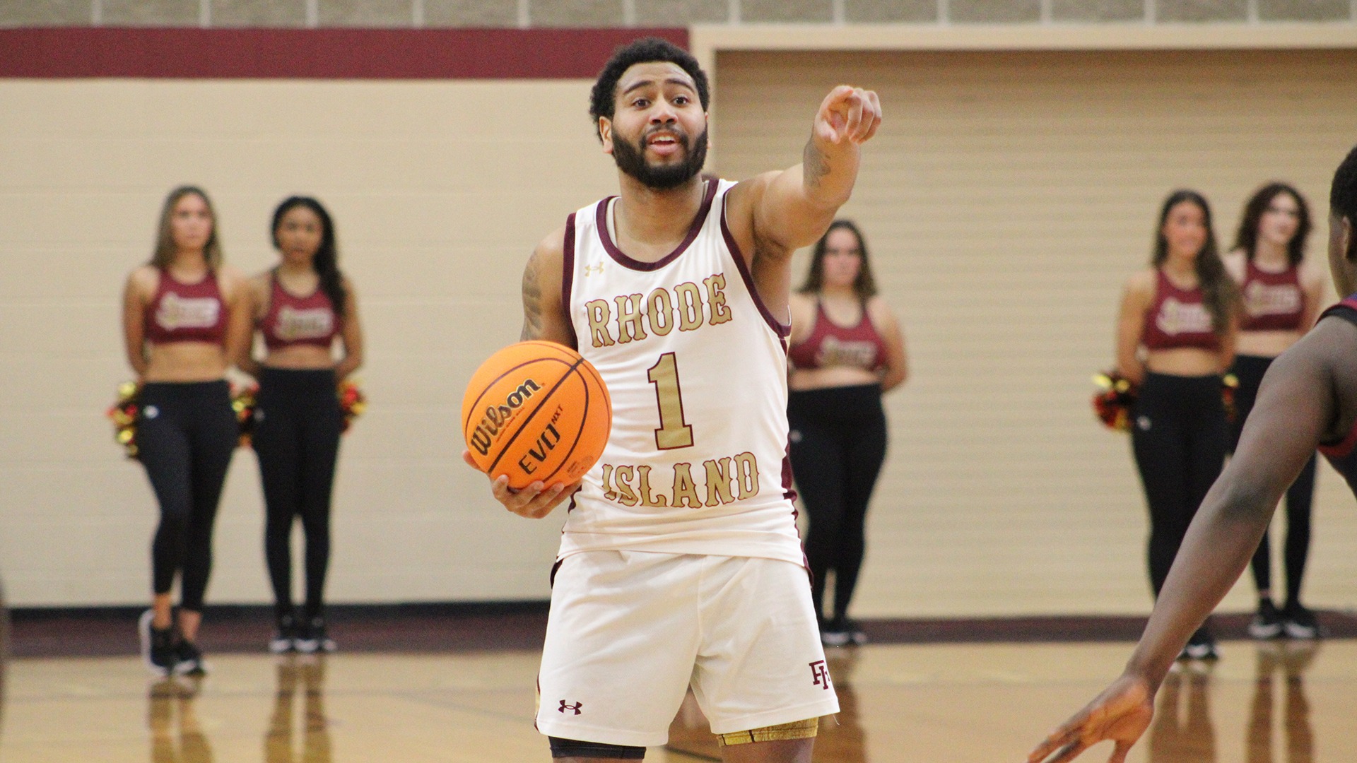 CJ Wilson in action during the 2025-26 season