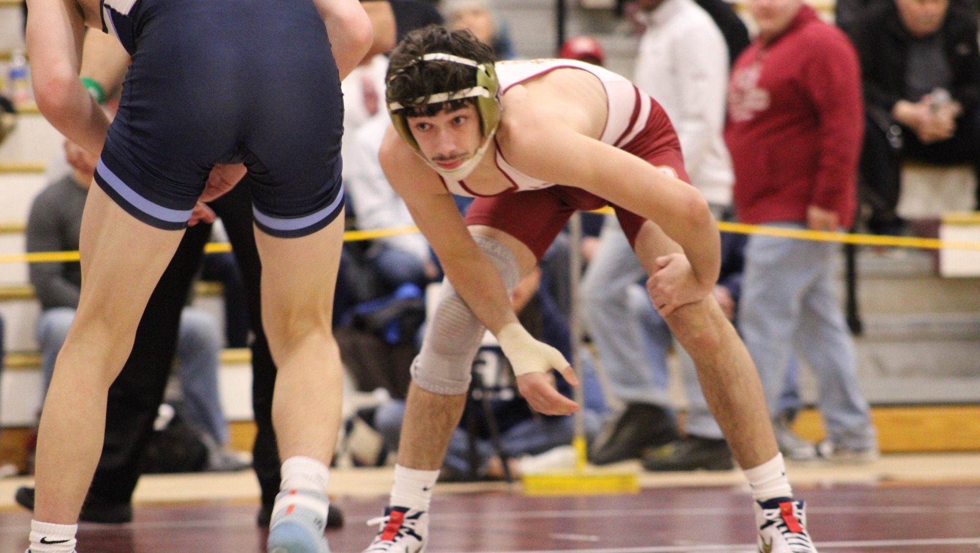 Domenick Sousa in action during the 2025-26 season