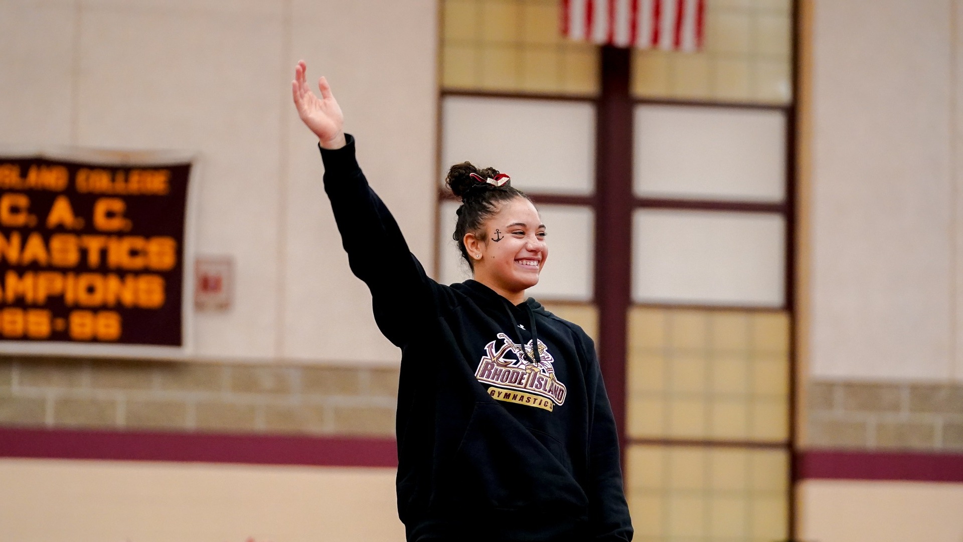 Abigail Bunch in action during the 2024-25 season