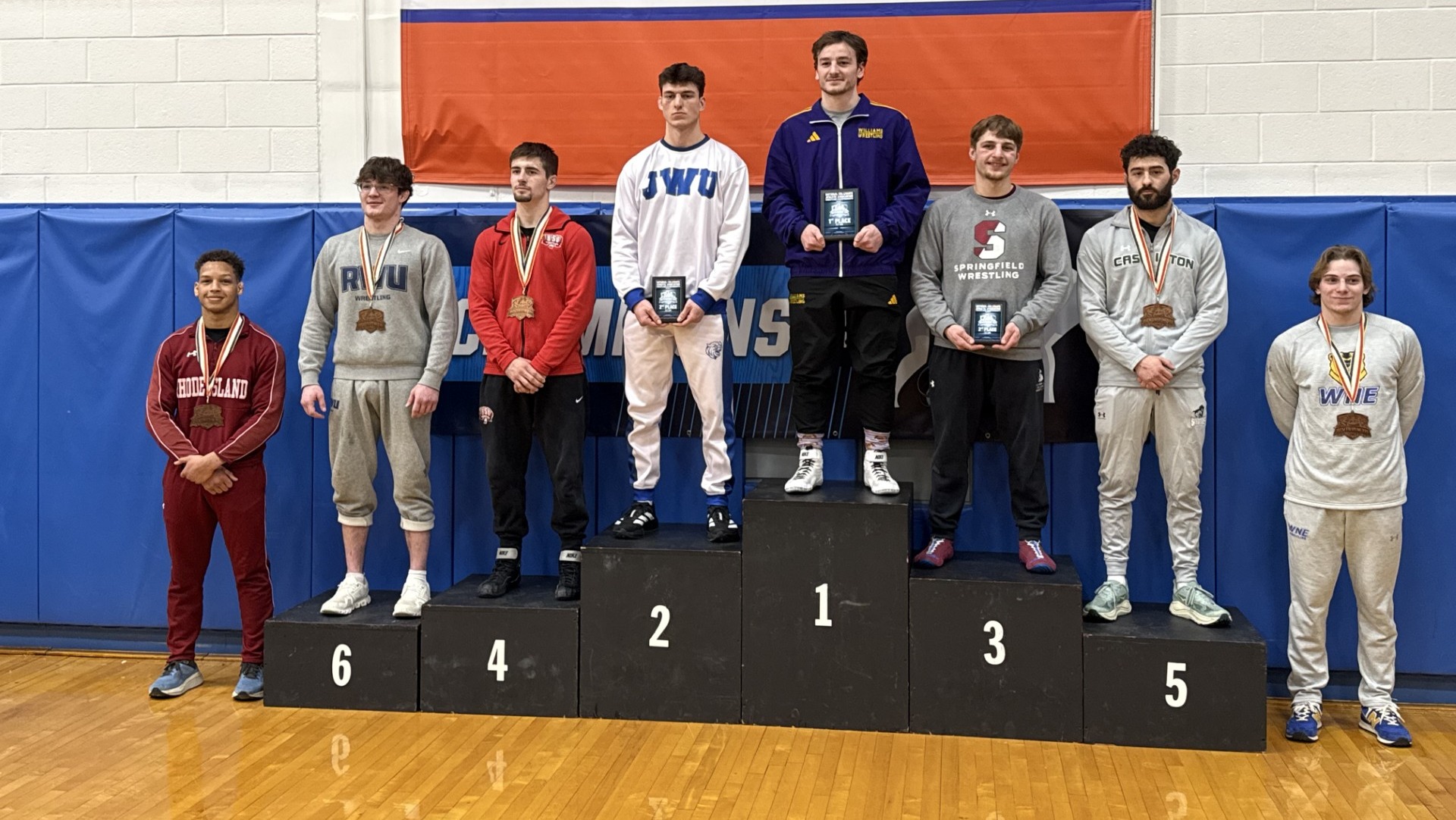 Wil Hunt 2026 All-Northeast Podium Photo