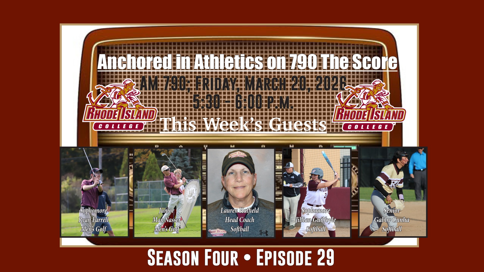 Anchored in Athletics S4E29 790 The Score Promo Graphic