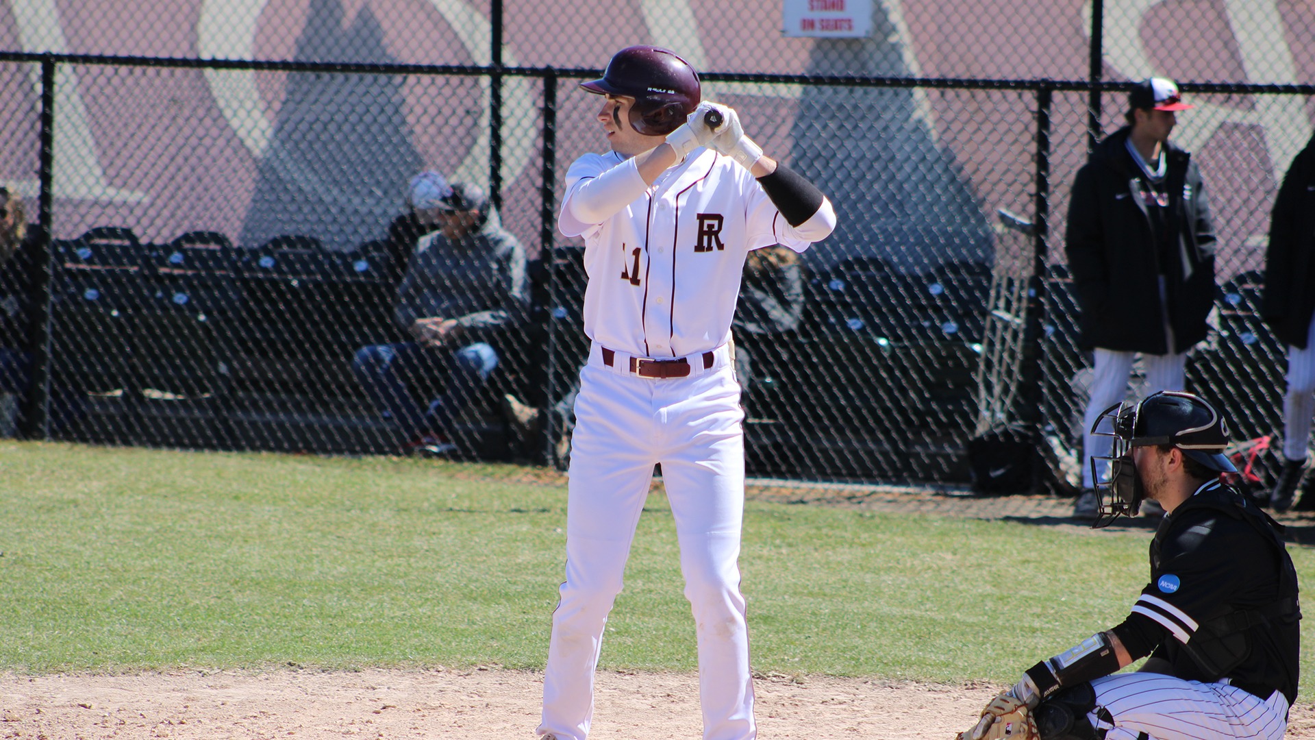 CJ Almagno in action during the 2026 season