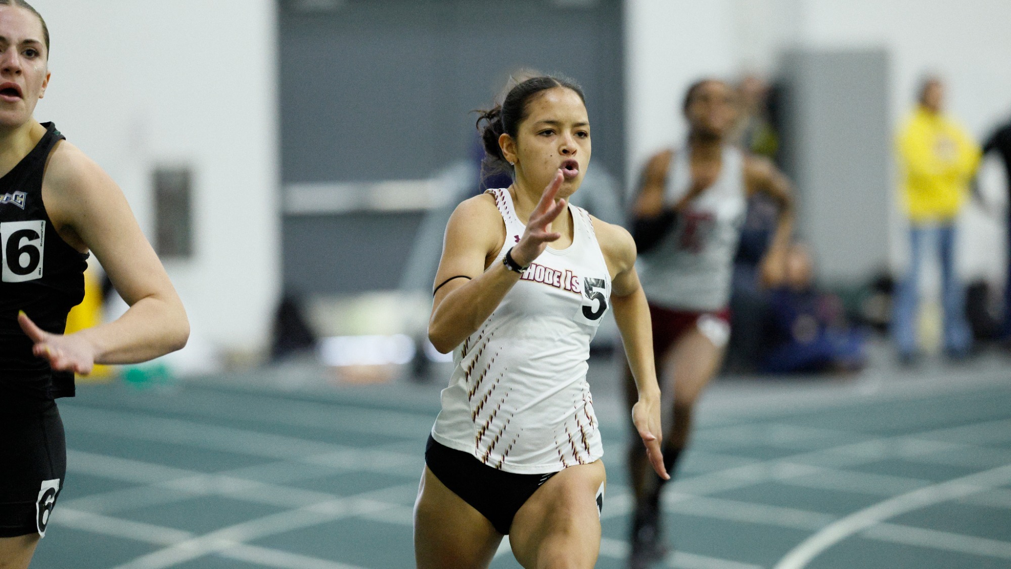 Quiana Pezza in action during the 2025-26 season