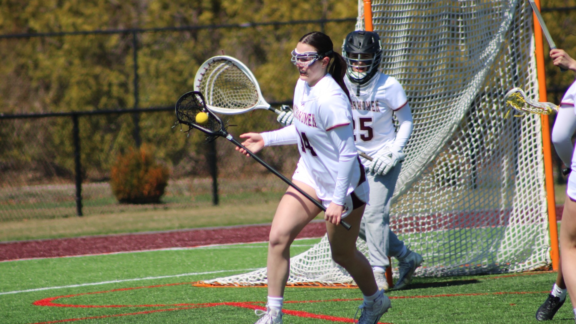 Ava Barlow in action during the 2026 season