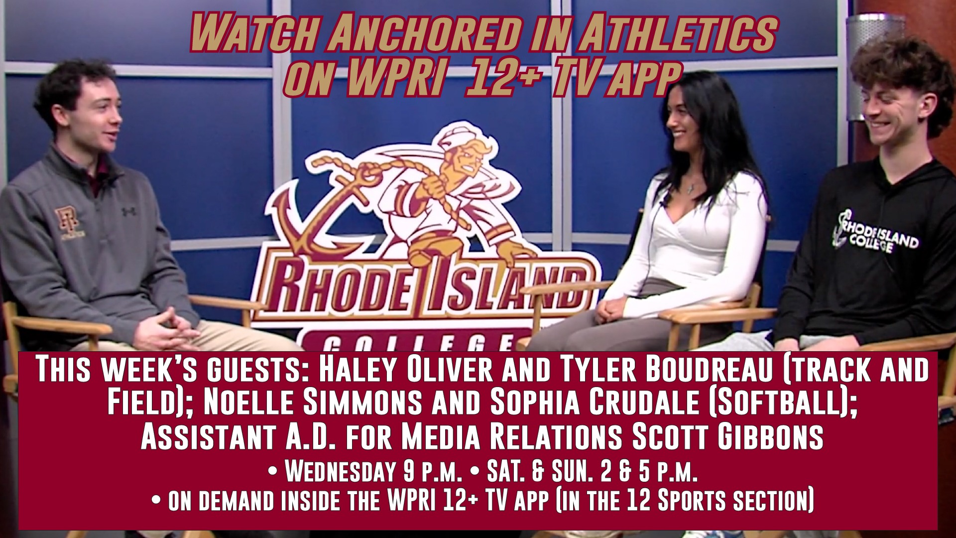 Anchored in Athletics S4E26 WPR+ Promo Graphic