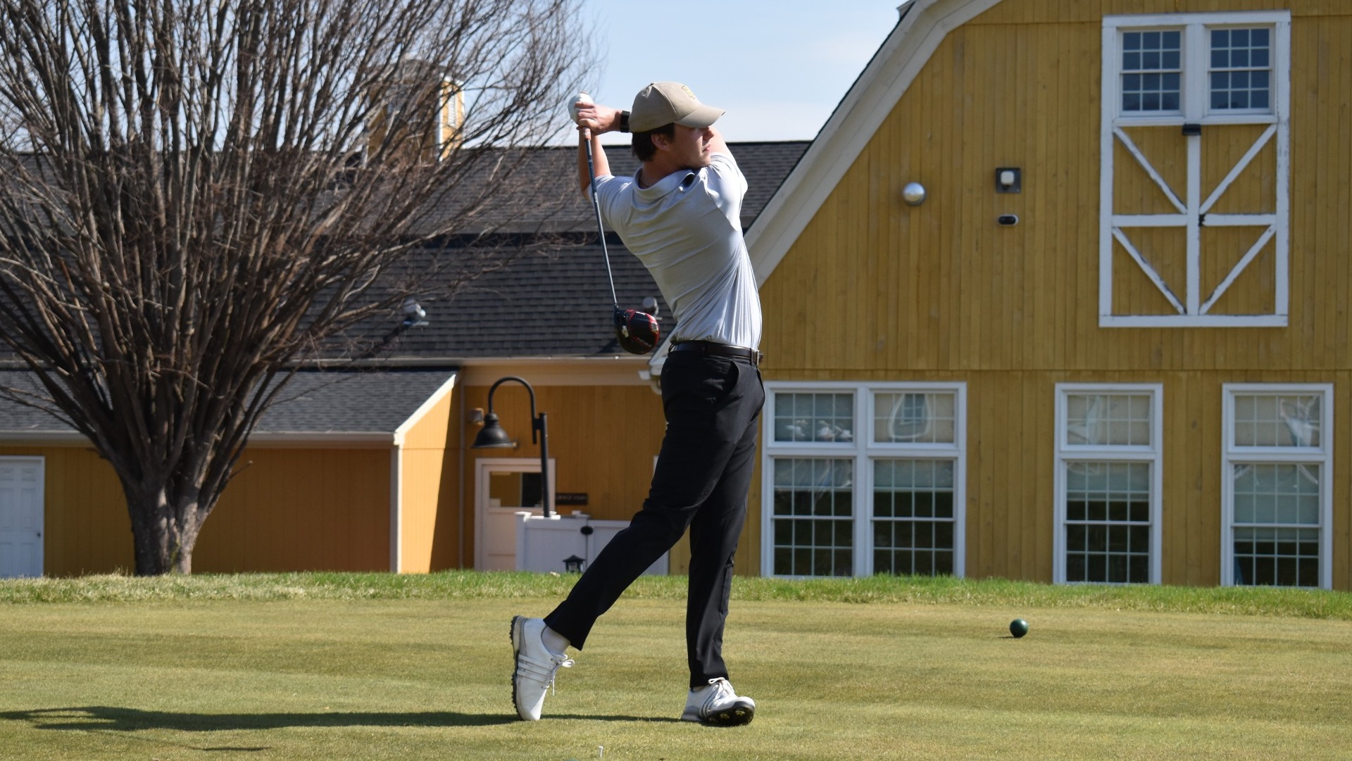 Jasper Bruins Slot in action at the Elms Spring Invitational