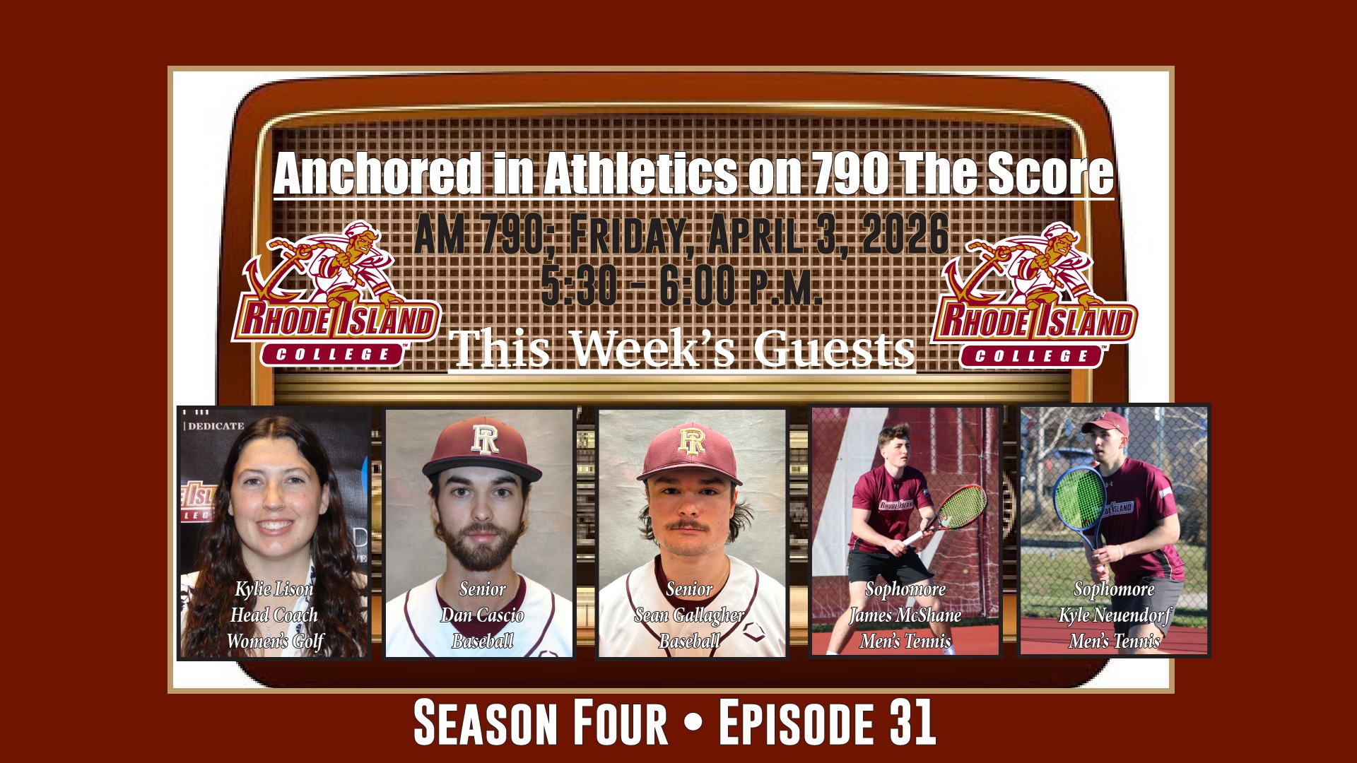 Anchored in Athletics S4E31 790 The Score Promotional Graphic