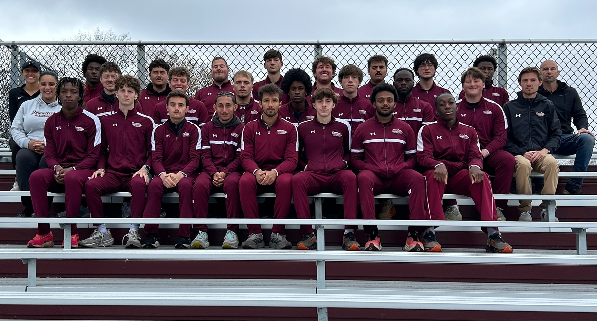 2025-26 Rhode Island College Men's Track and Field Team Photo