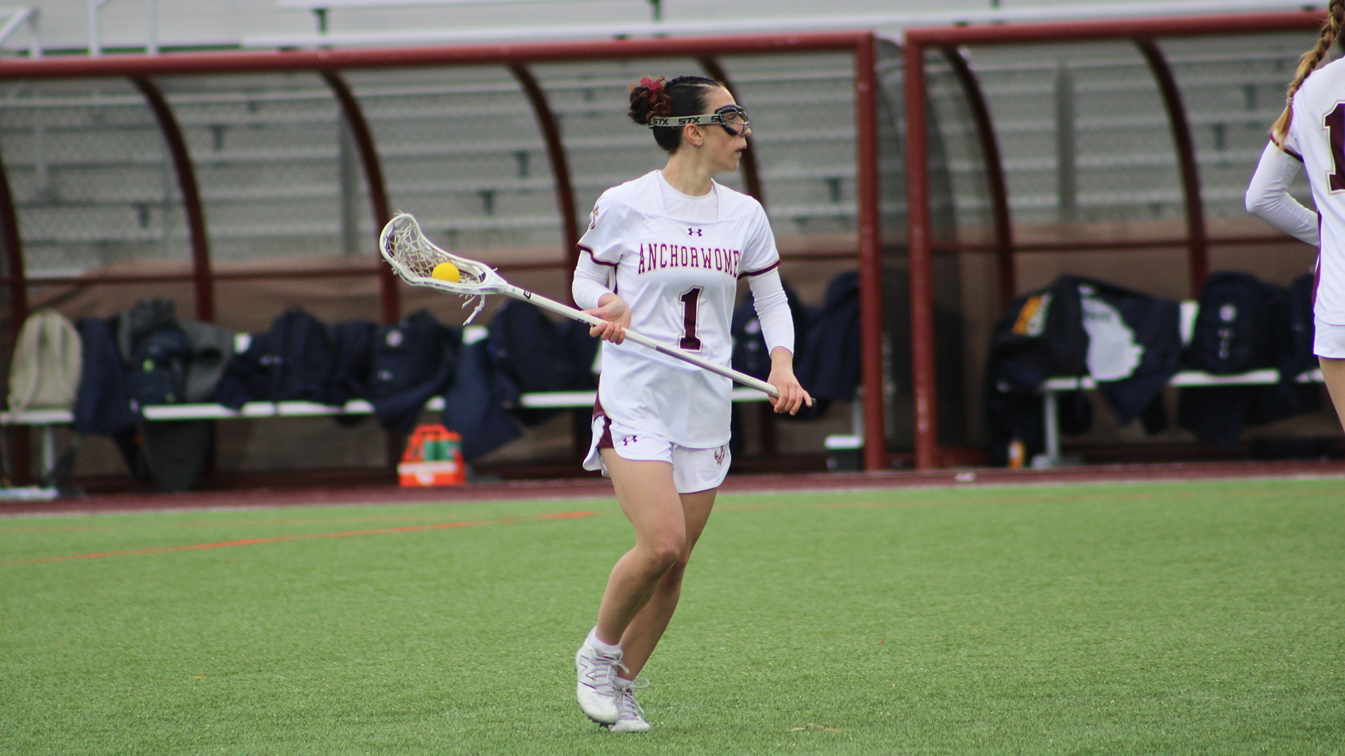 Kaylee Vieira in action vs. UMass Dartmouth during the 2026 season