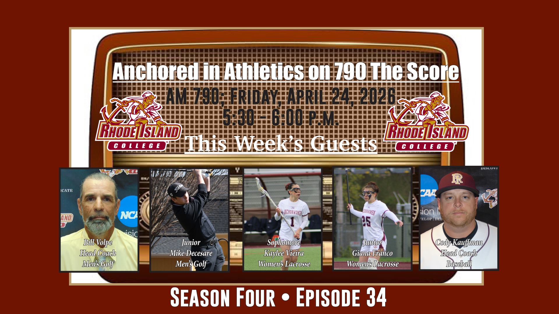 Anchored in Athletics S4E34 790 The Score Promo Graphic