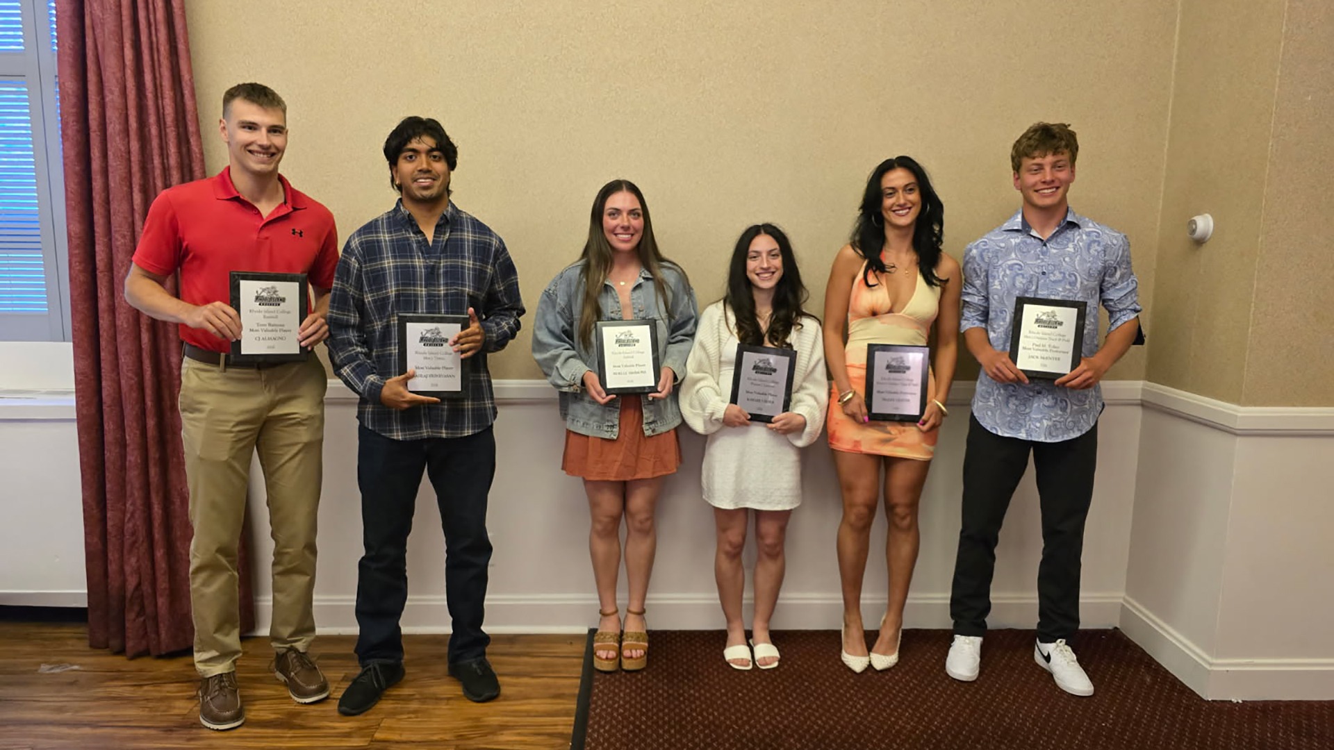 CJ Almagno, Sairaj Srinivasan, Noelle Simmons, Kaylee Vieira, Jack McEntee, and Haley Oliver