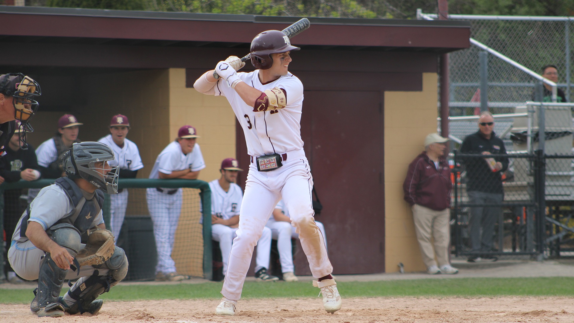 Parker Camelo at bat vs. Roger Williams