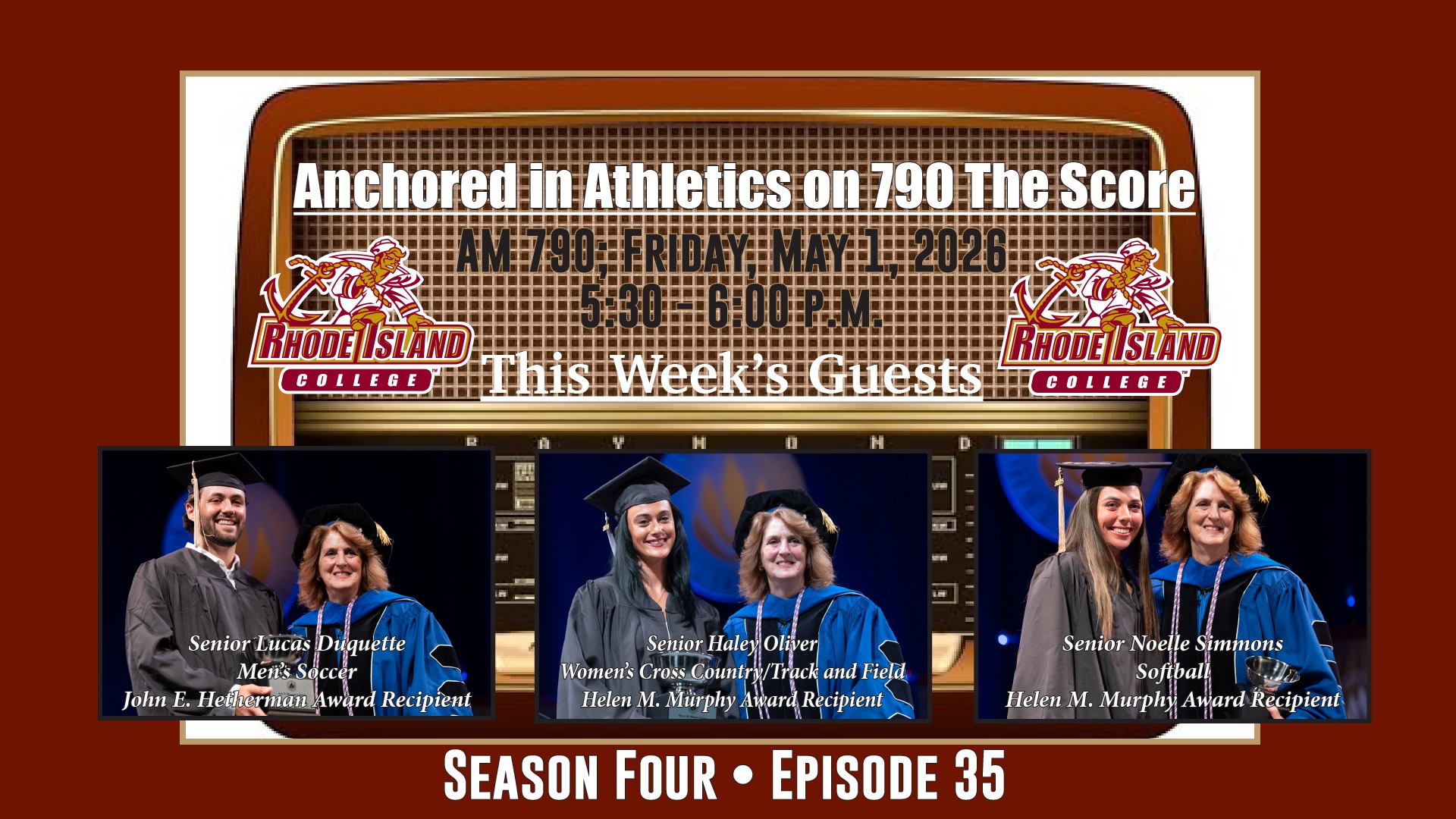 Anchored in Athletics S4E35 790 The Score Promo Graphic