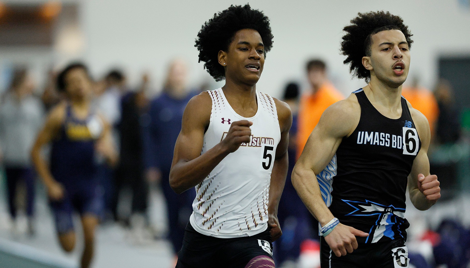 Marcos Ruiz Uben in action during the 2025-26 Indoor Track and Field Season