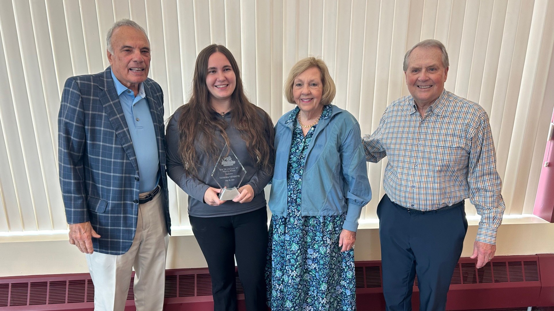 Vanessa Venditti Bob Mantia Award Group Photo
