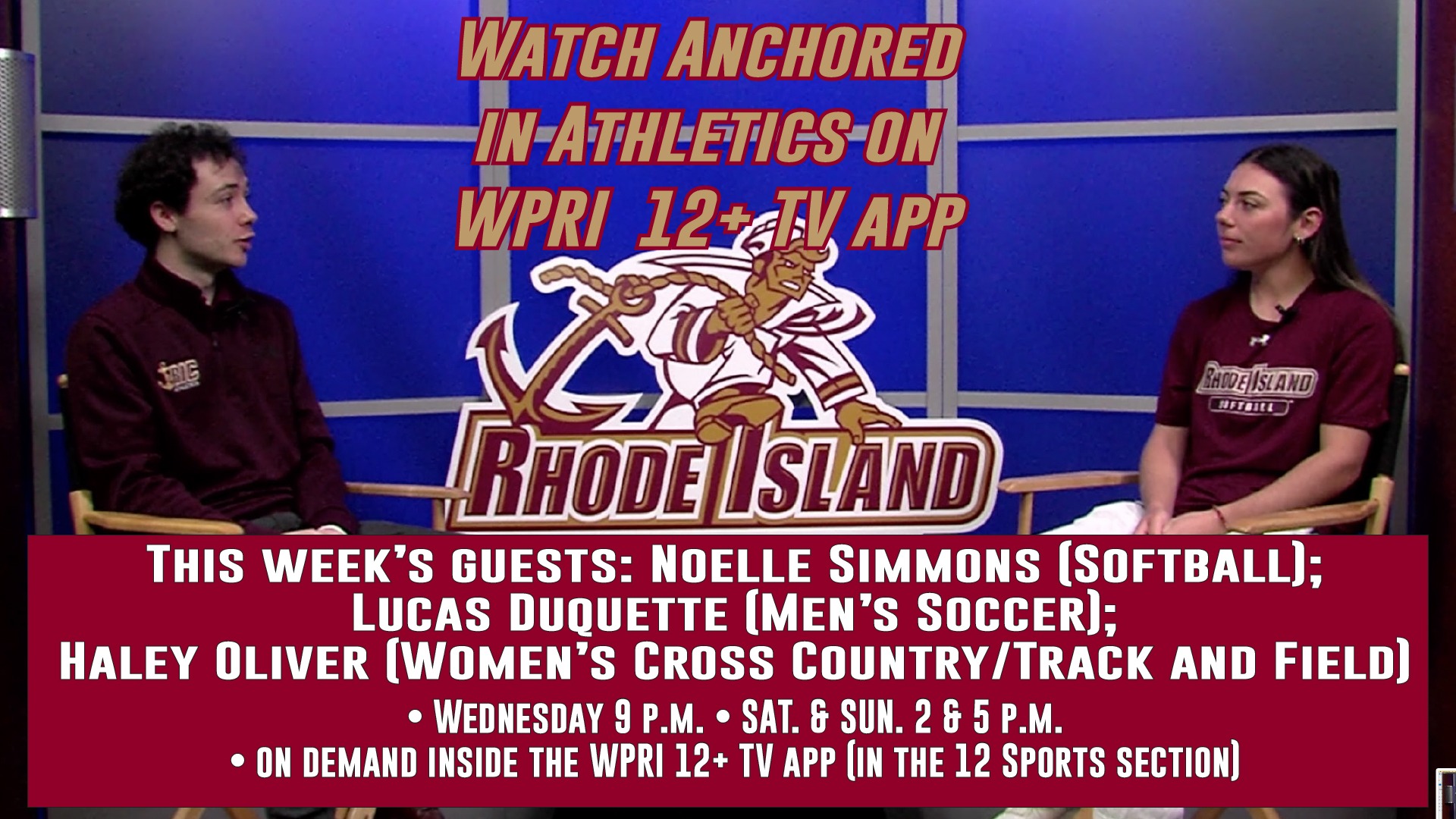 Anchored in Athletics S4E35 WPRI+ Promo Graphic