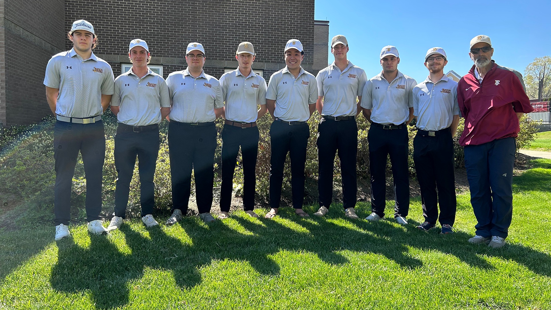 2025-26 Rhode Island College Men's Golf Team Photo