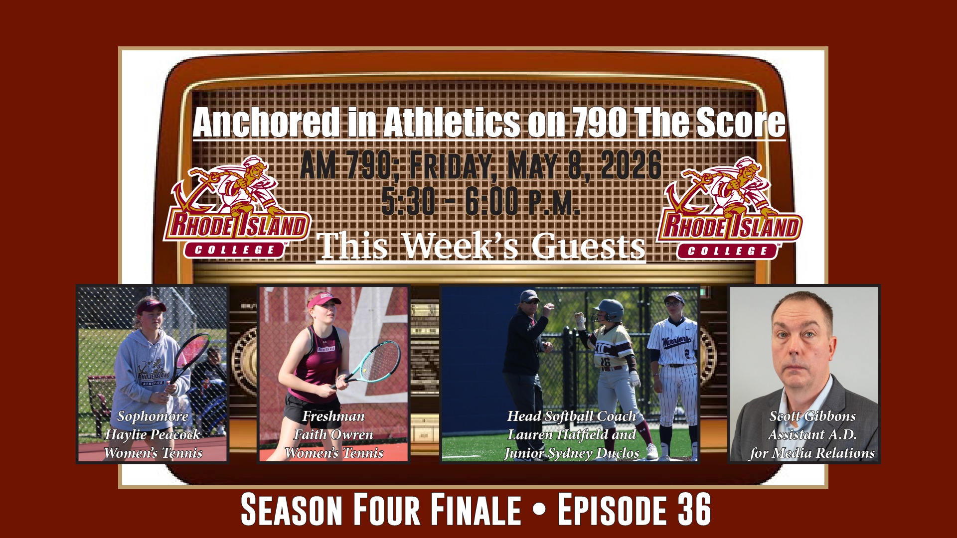 Anchored in Athletics S4E36 790 The Score Promo Graphic
