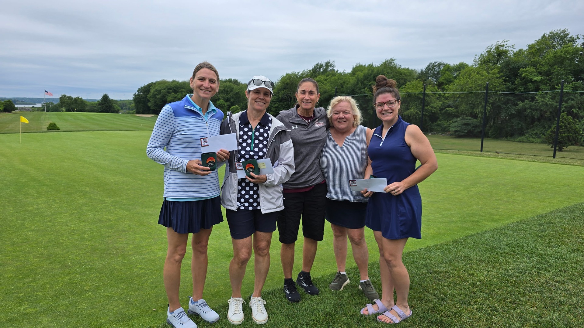 2026 Women's Golf Tournament Winning Foursome Photo