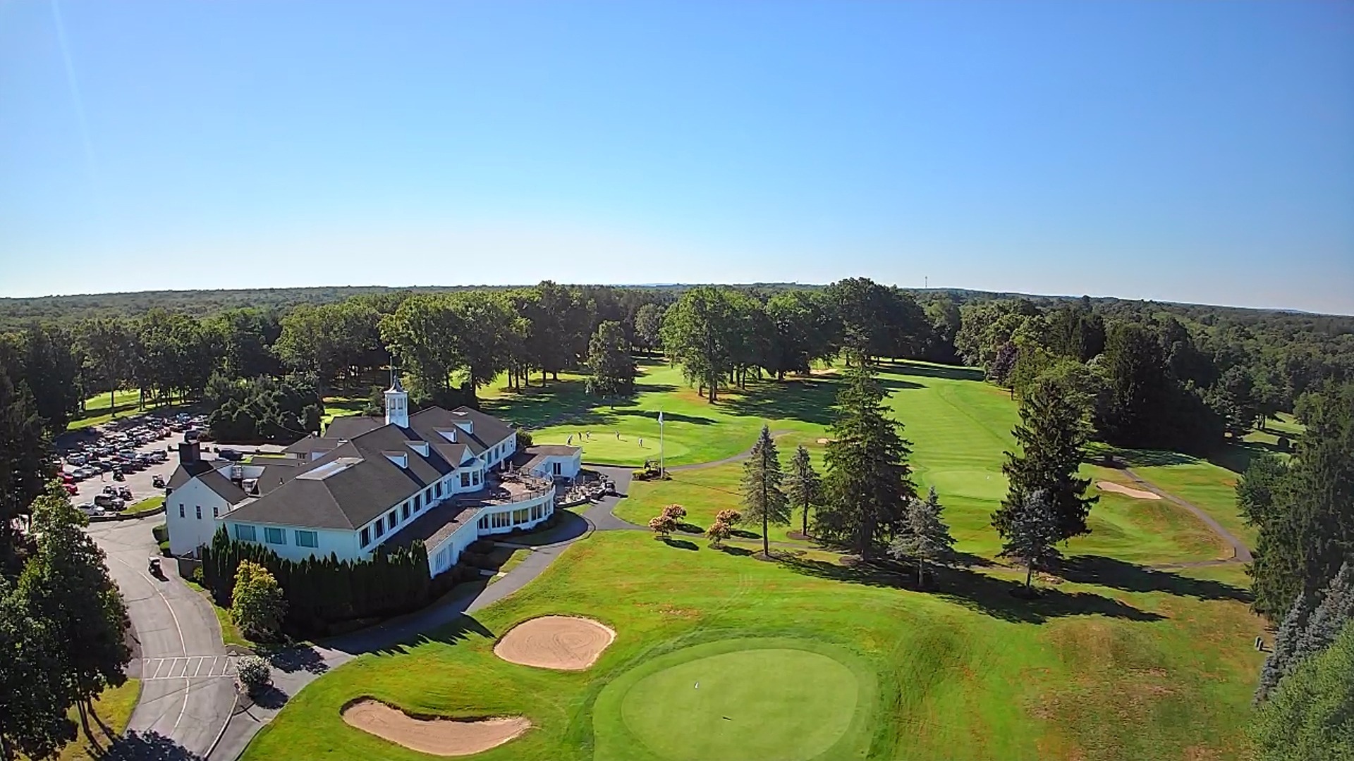 Ledgemont Country Club (Seekonk, Mass.) Aerial Photo