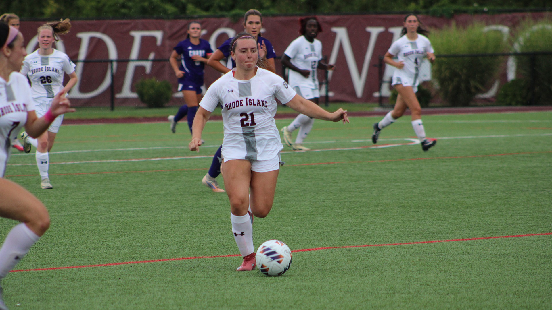 Amber Almeida in action during the 2026 season