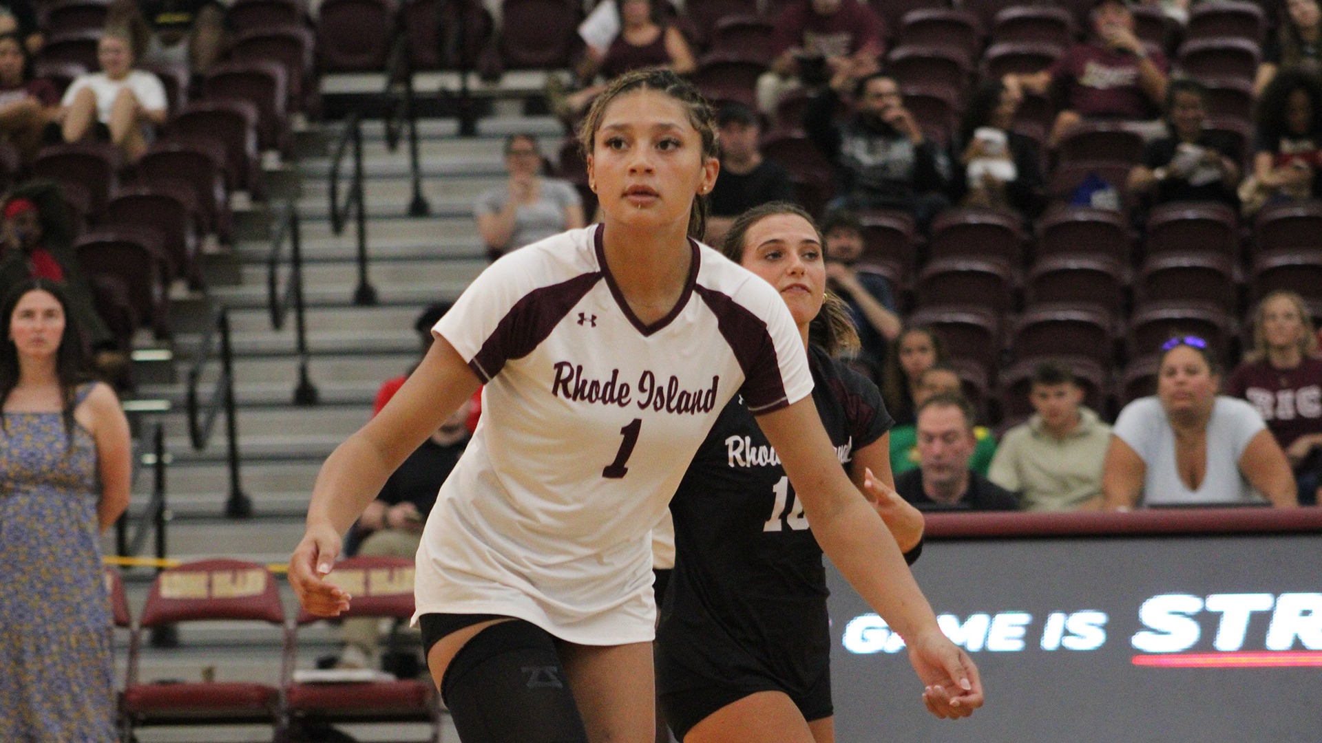 Aliyah Evora in action during the 2026 season