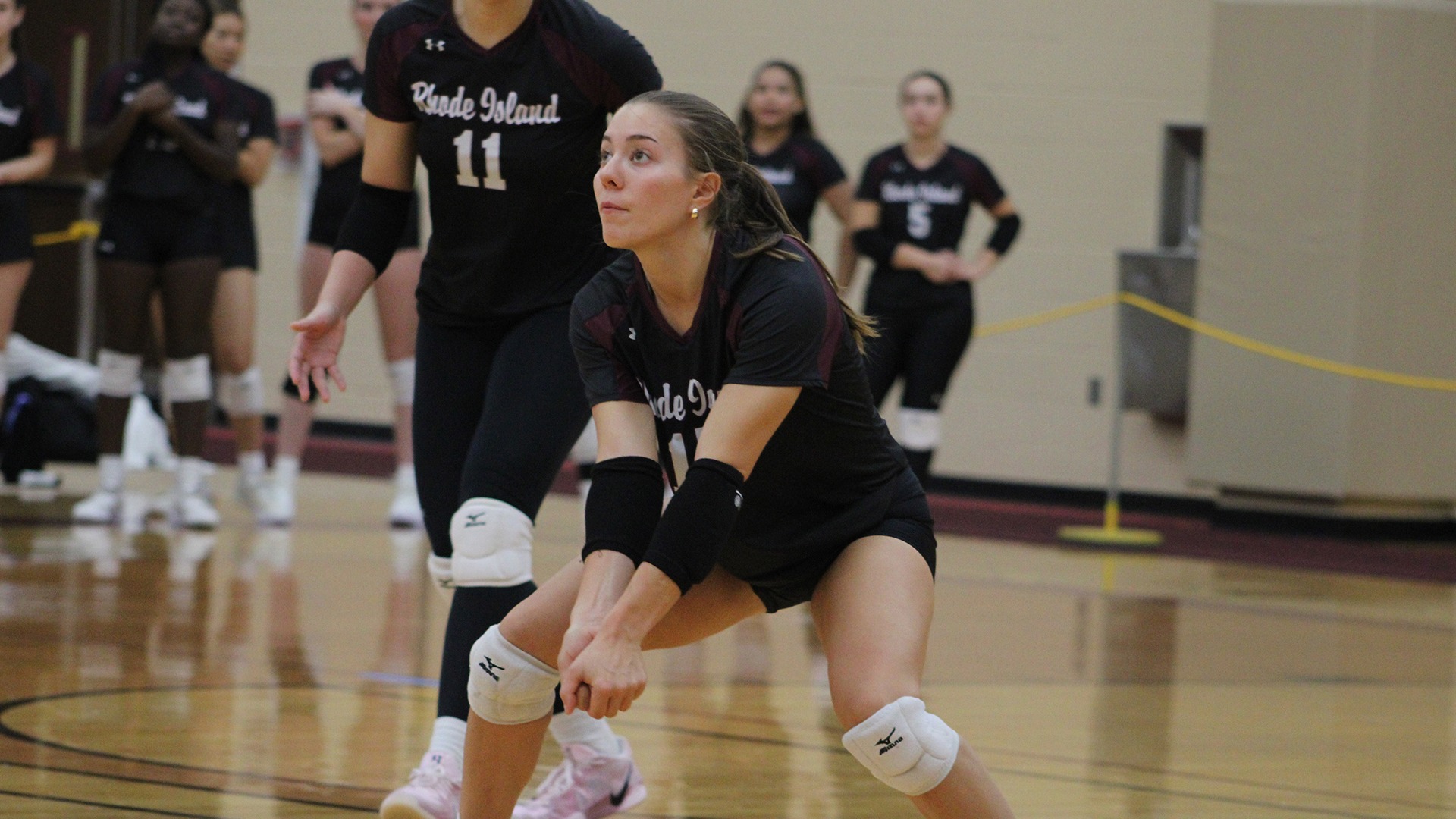 Marina Colonis in action vs. Plymouth State during the 2026 season