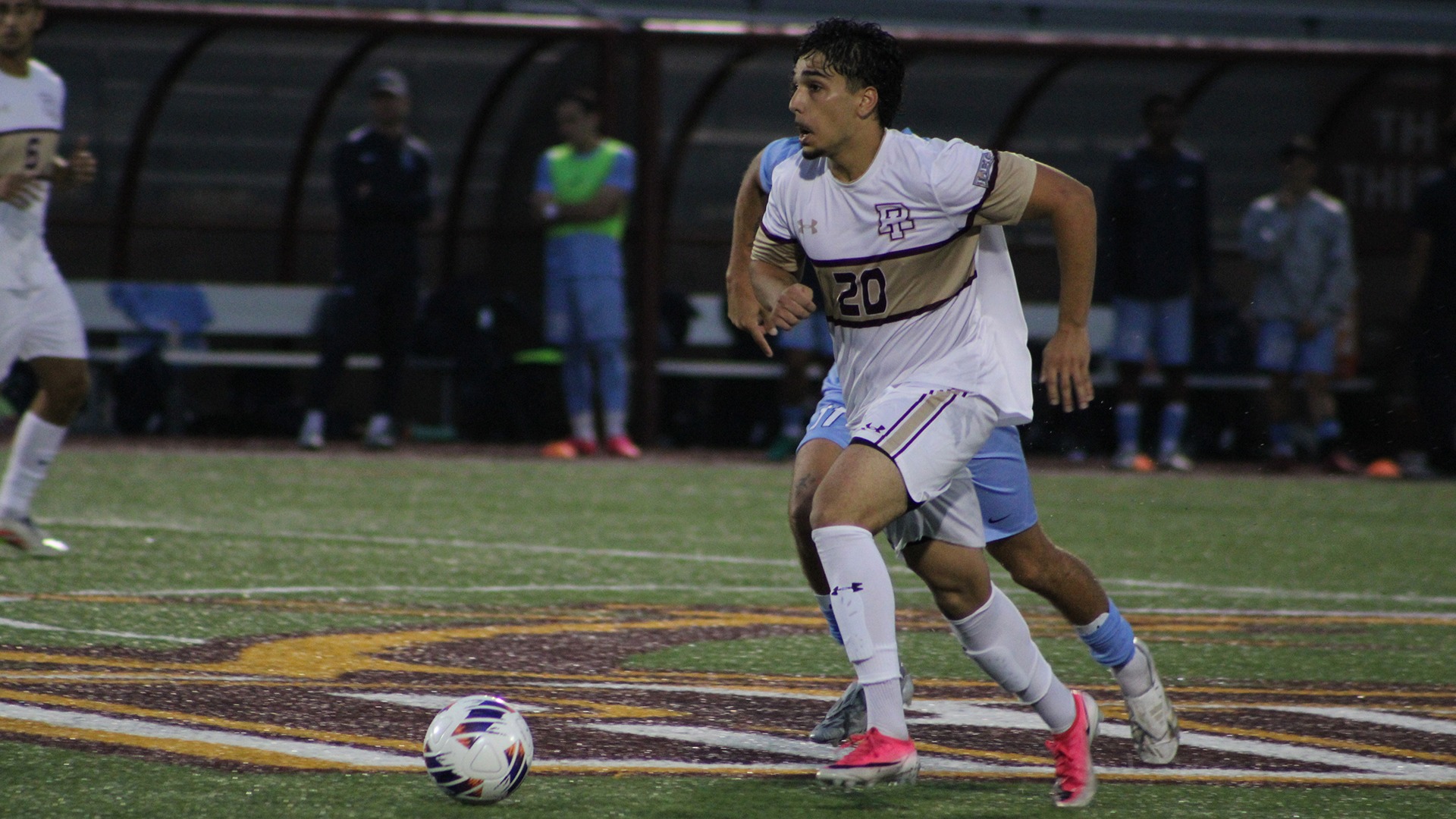 Dorian DaSilva in action during the 2026 season vs. Roger Williams