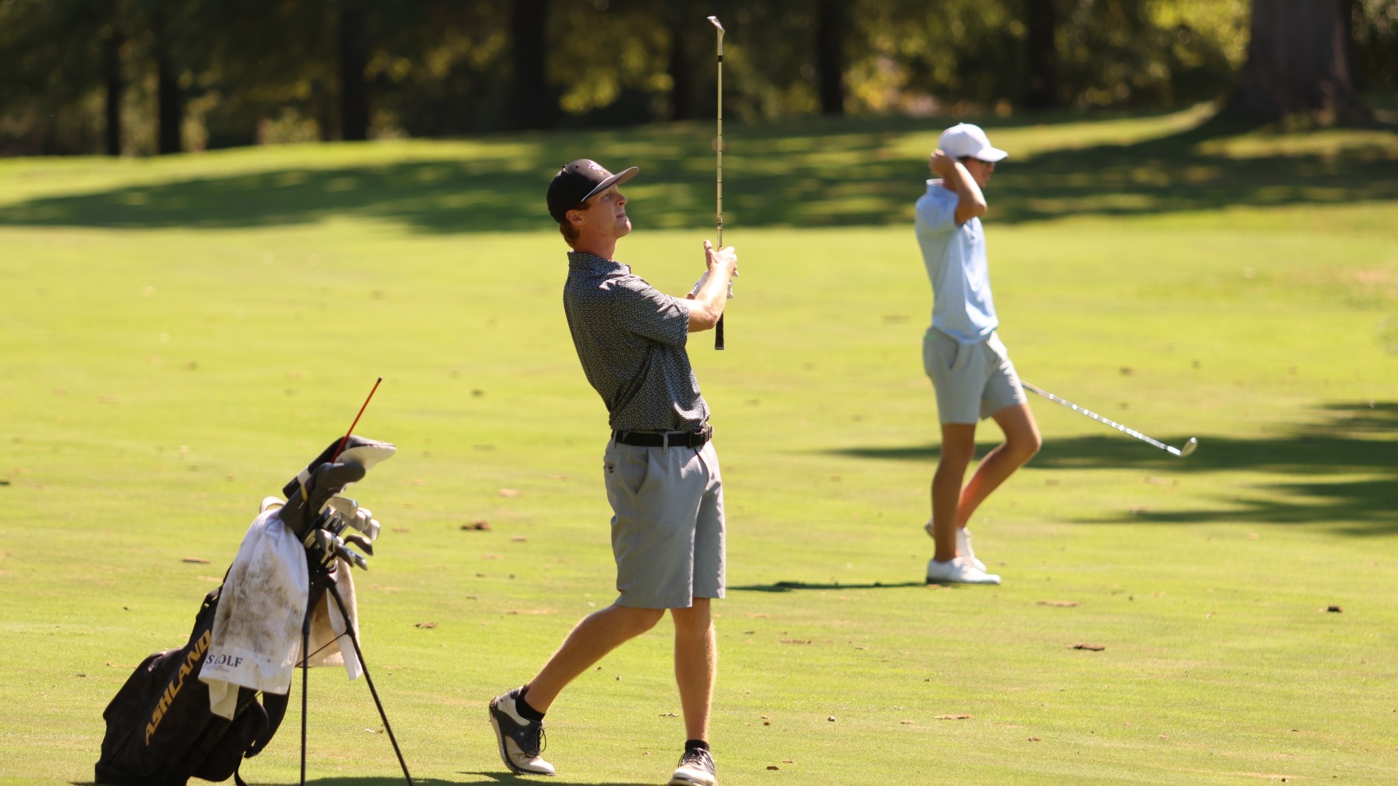 Mishler fall 2025 MGOLF action shot