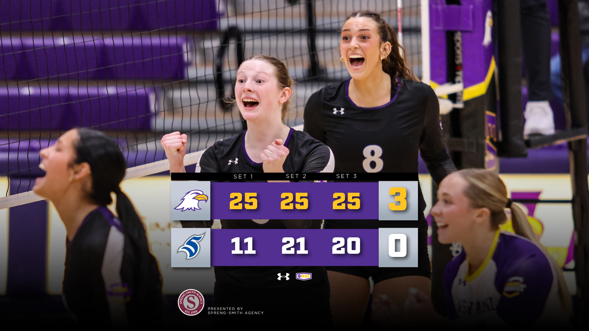 11-14-25 VB home win vs. Thomas More