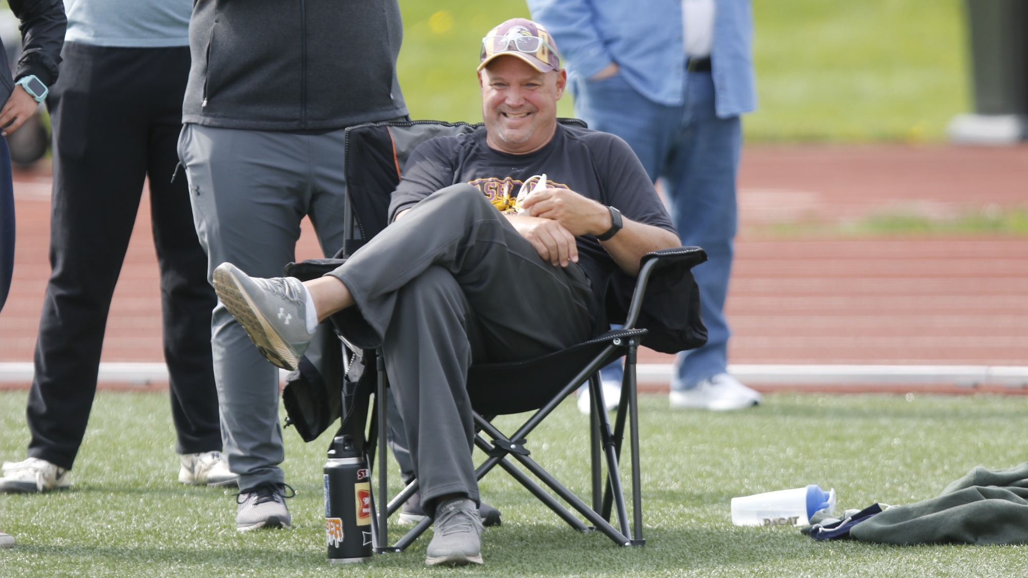 Jud Logan action shot home meet