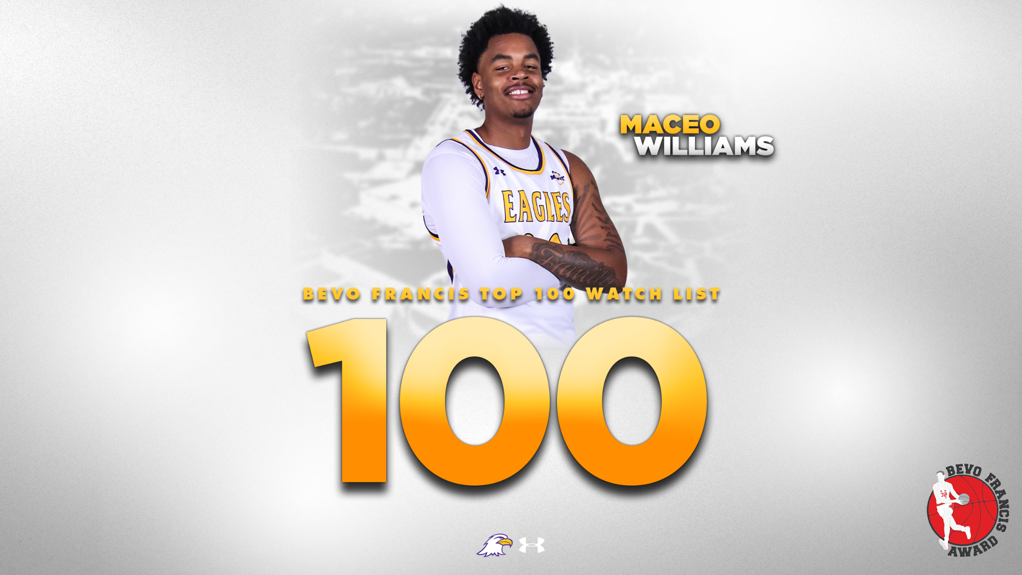 Williams 2025-26 MBB Bevo Francis Watch List rotator
