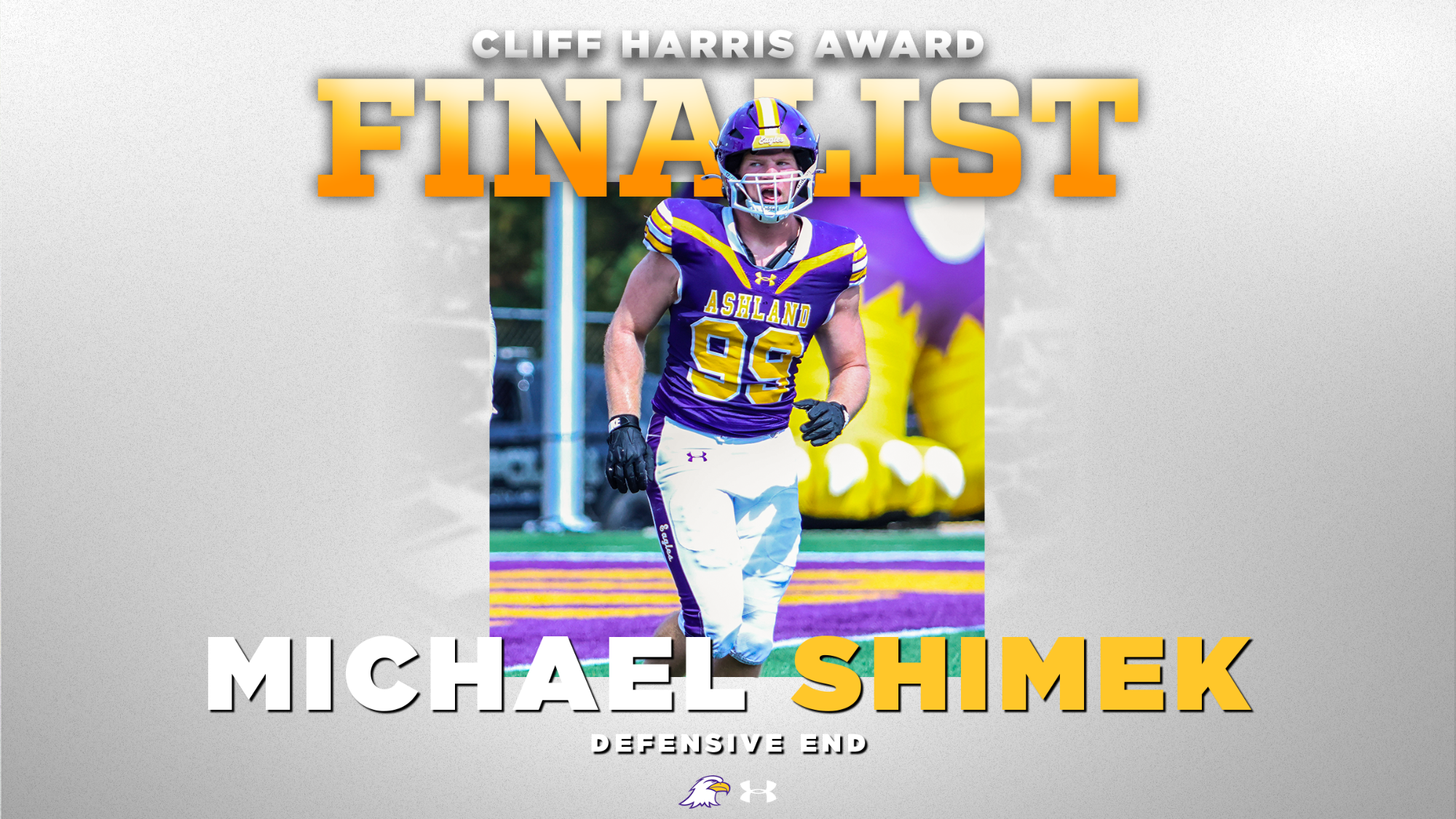 Shimek finalist Cliff Harris Award