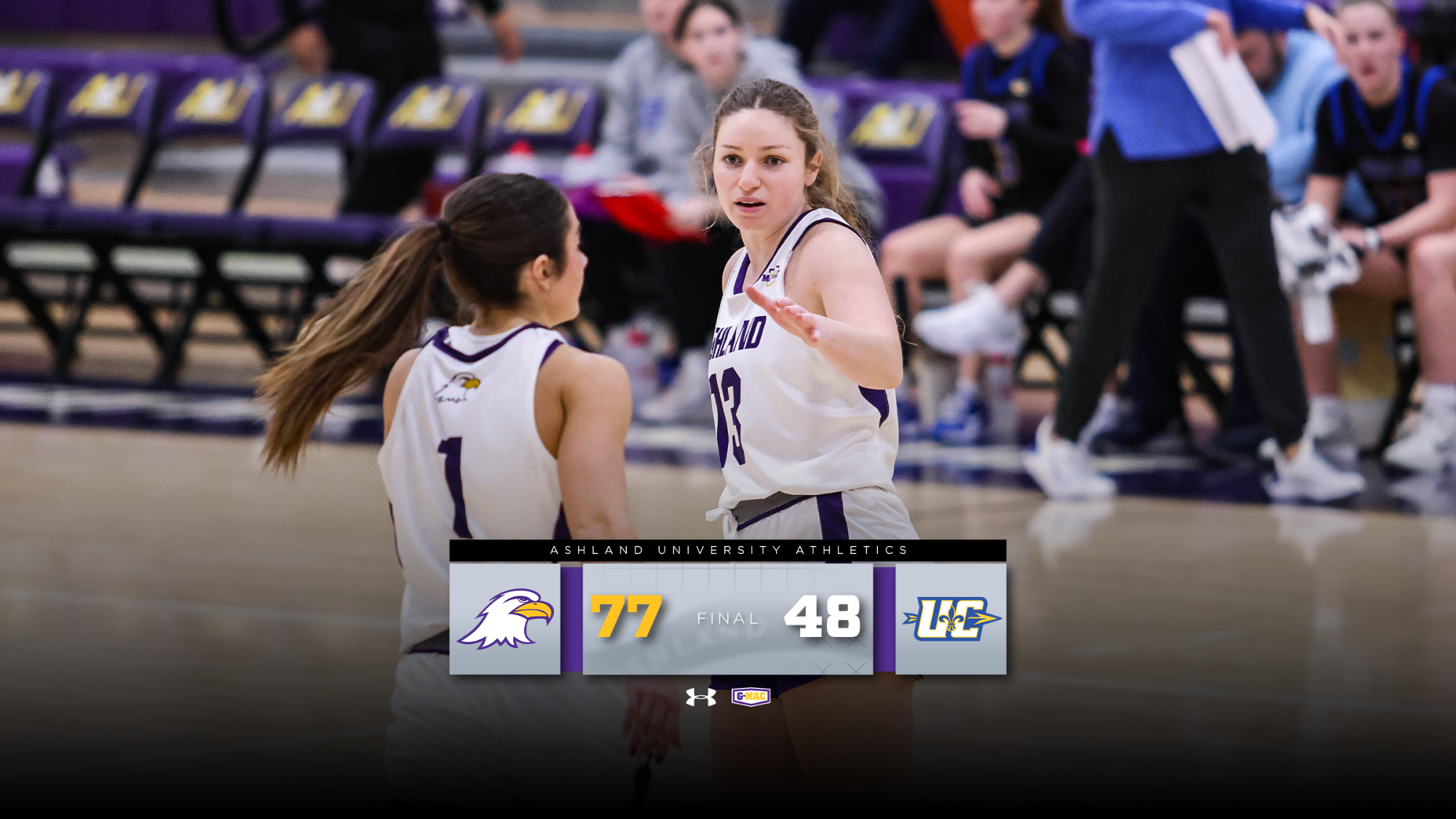 1-22-26 WBB home win vs. Ursuline