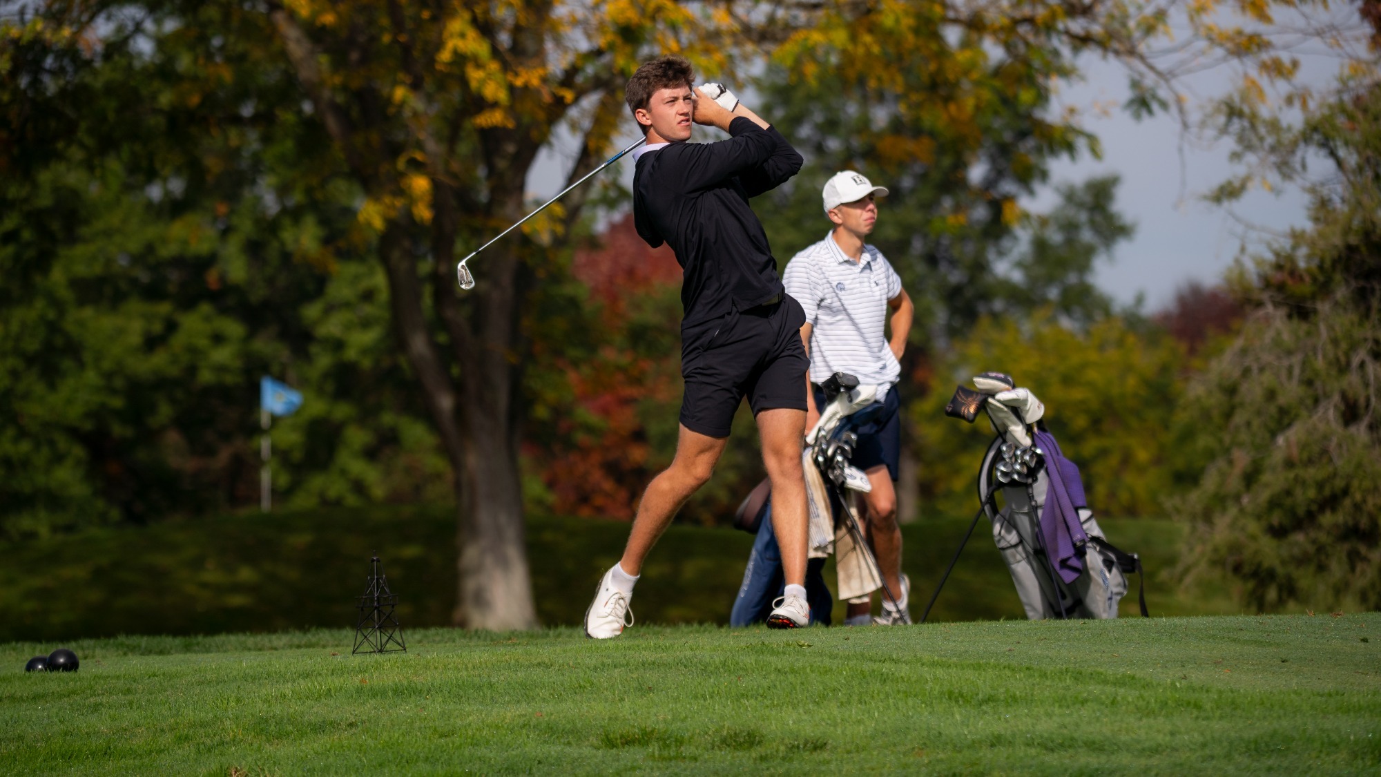 Pillar 2026 fall MGOLF action shot at Findlay