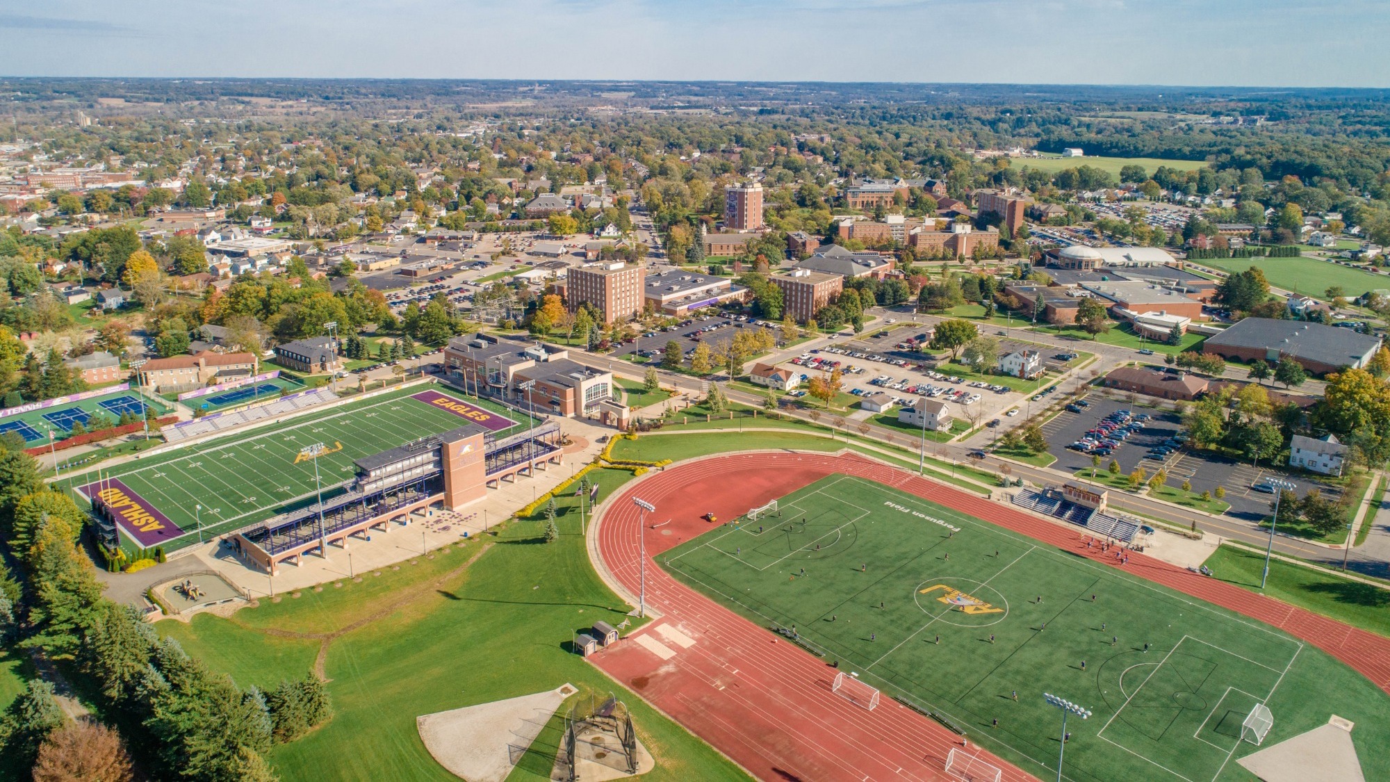 2026 campus aerial shot