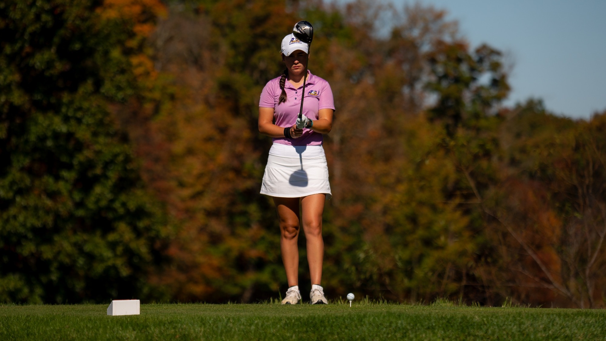 2026 WGOLF fall action shot at Nemacolin