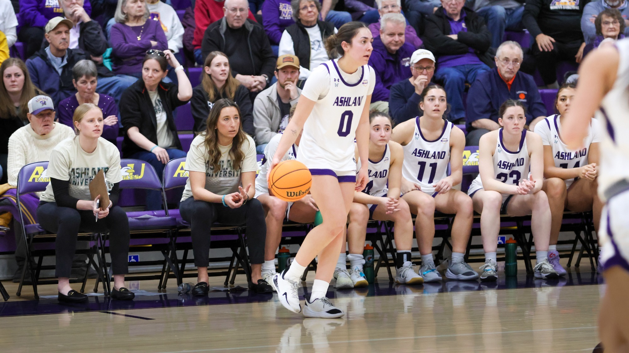 Lopez WBB home action shot 2-26-26