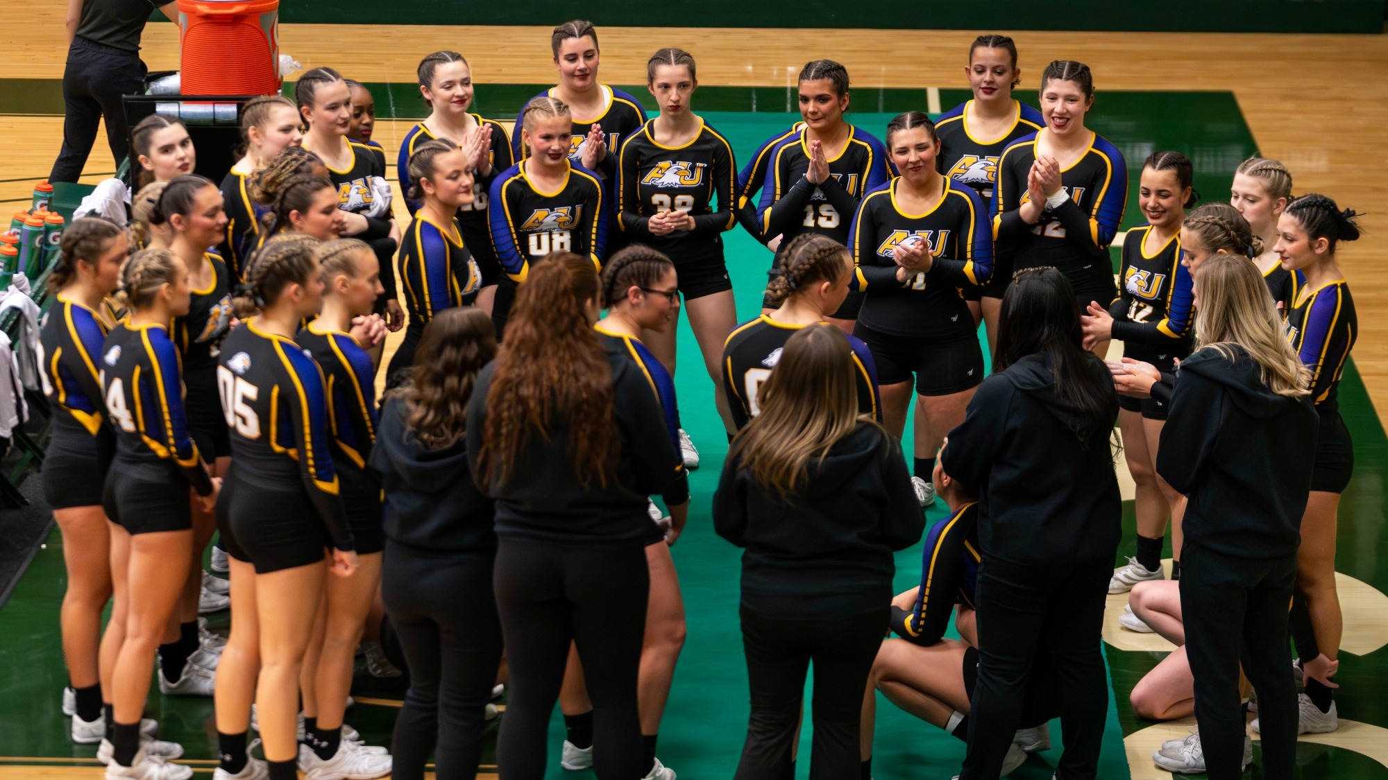 STUNT at Tiffin 2026 huddle shot