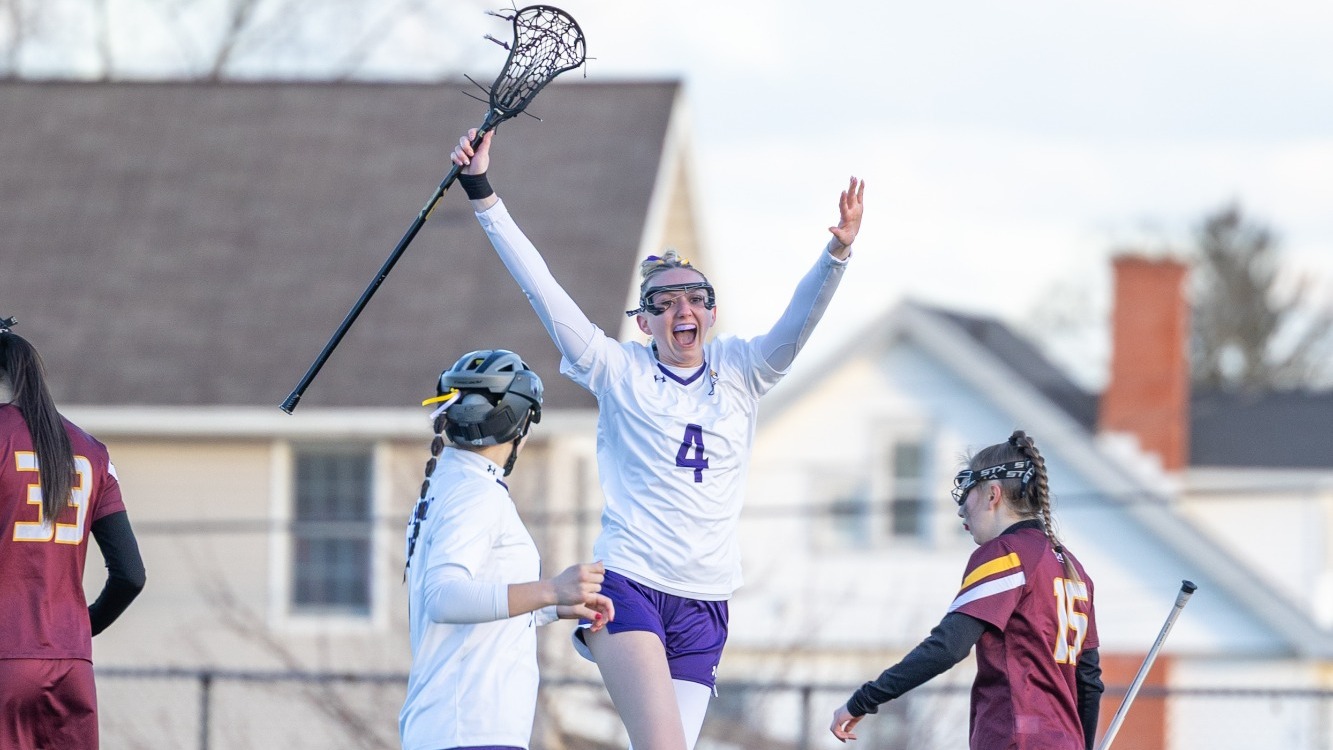 Fisher 2026 WLAX home action shot