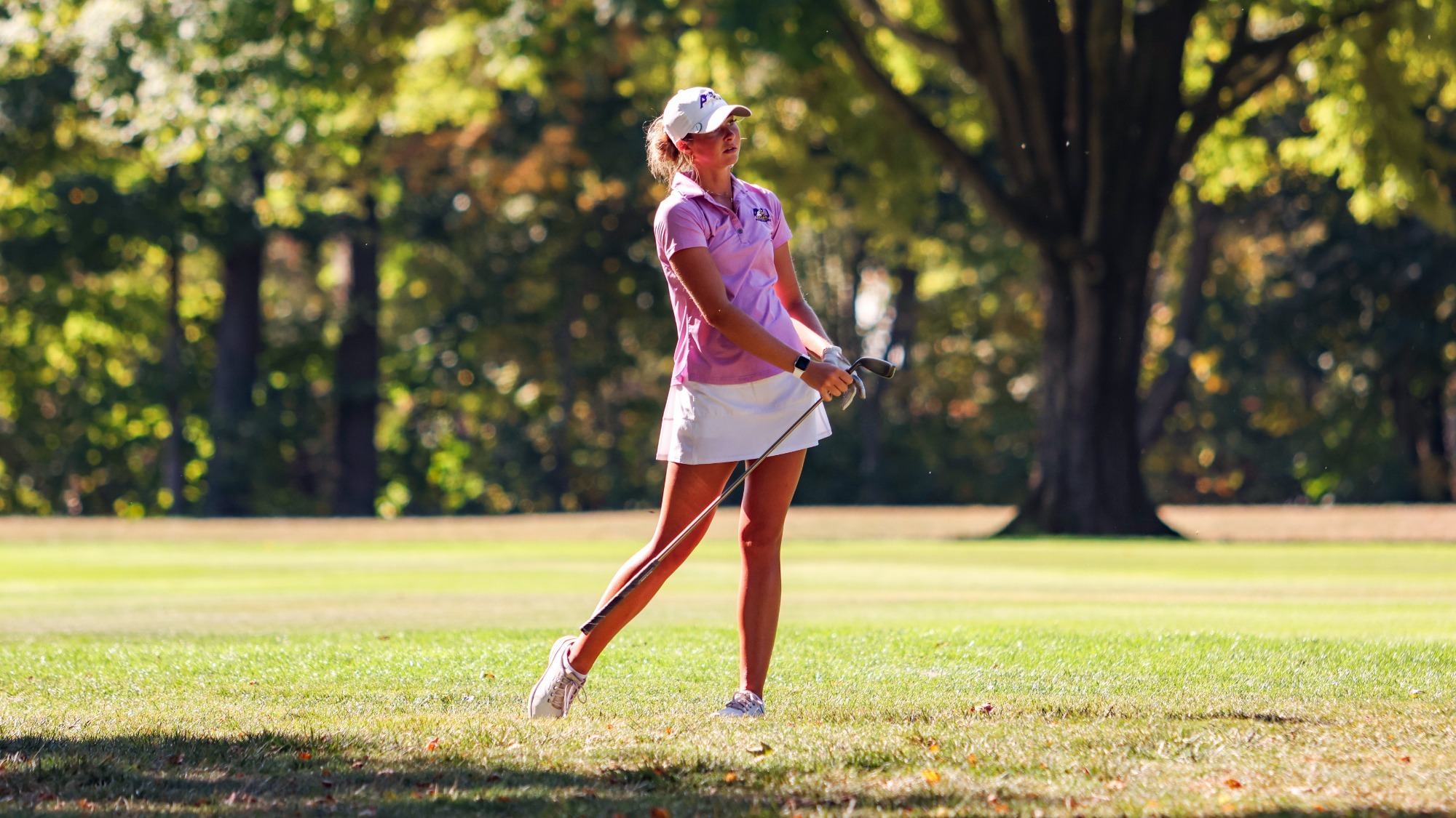 Machamer 2025 WGOLF fall action shot