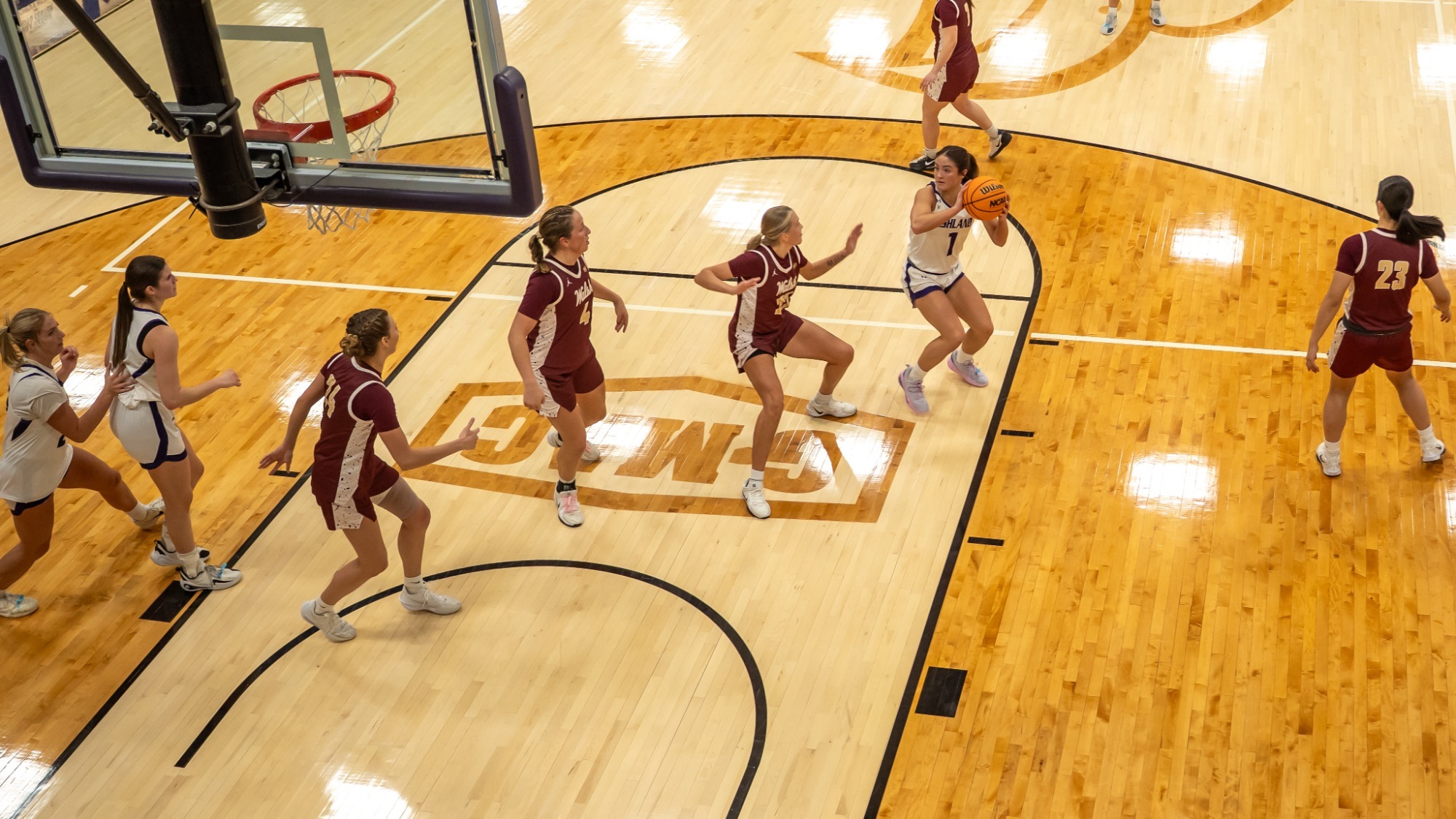 2026 WBB action shot home vs. Walsh