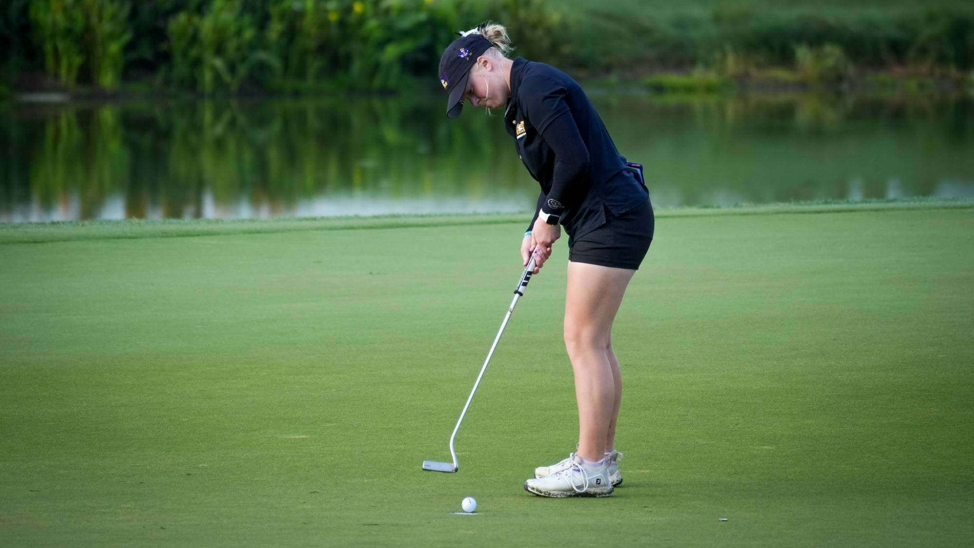 Vidovic 2026 D-II nationals Day 1 action shot WGOLF