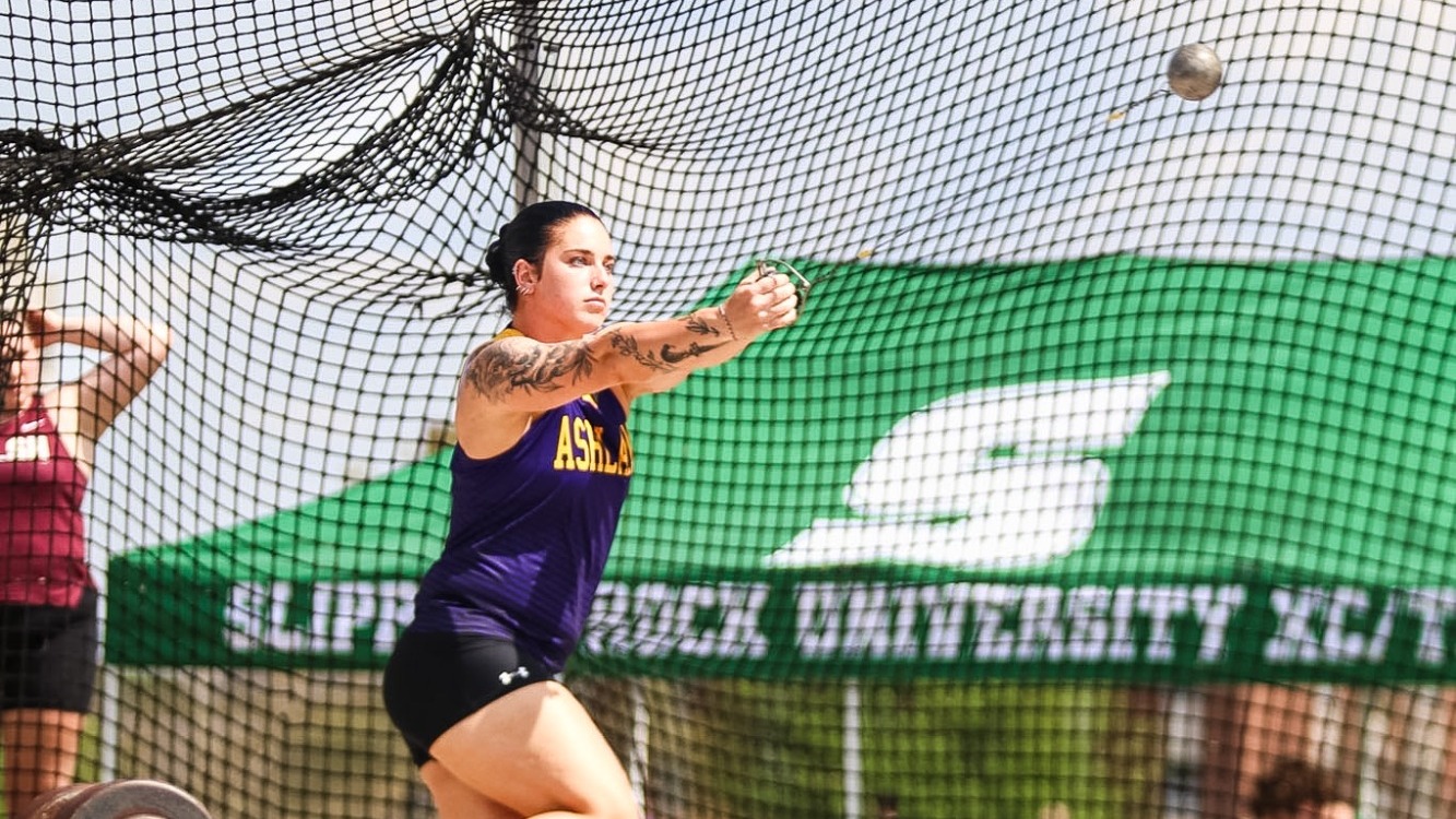 Pollock 2026 OTF action shot hammer throw