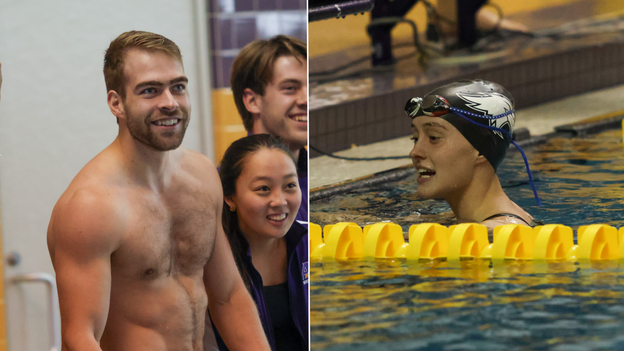 Swim and dive pic for 2026 CSCAA spring academic award