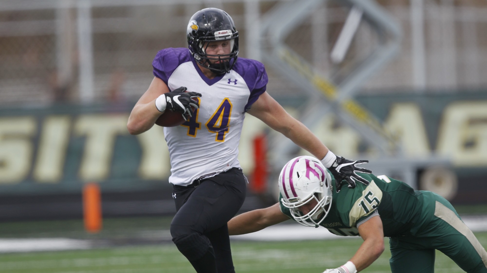 Shaheen action shot FB vs. Tiffin